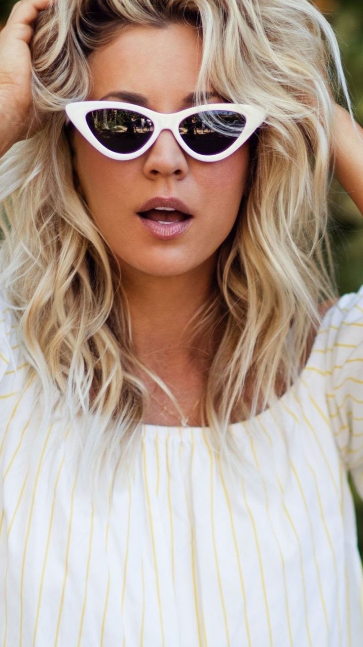 Pretty, sunglasses, beautiful, Kaley