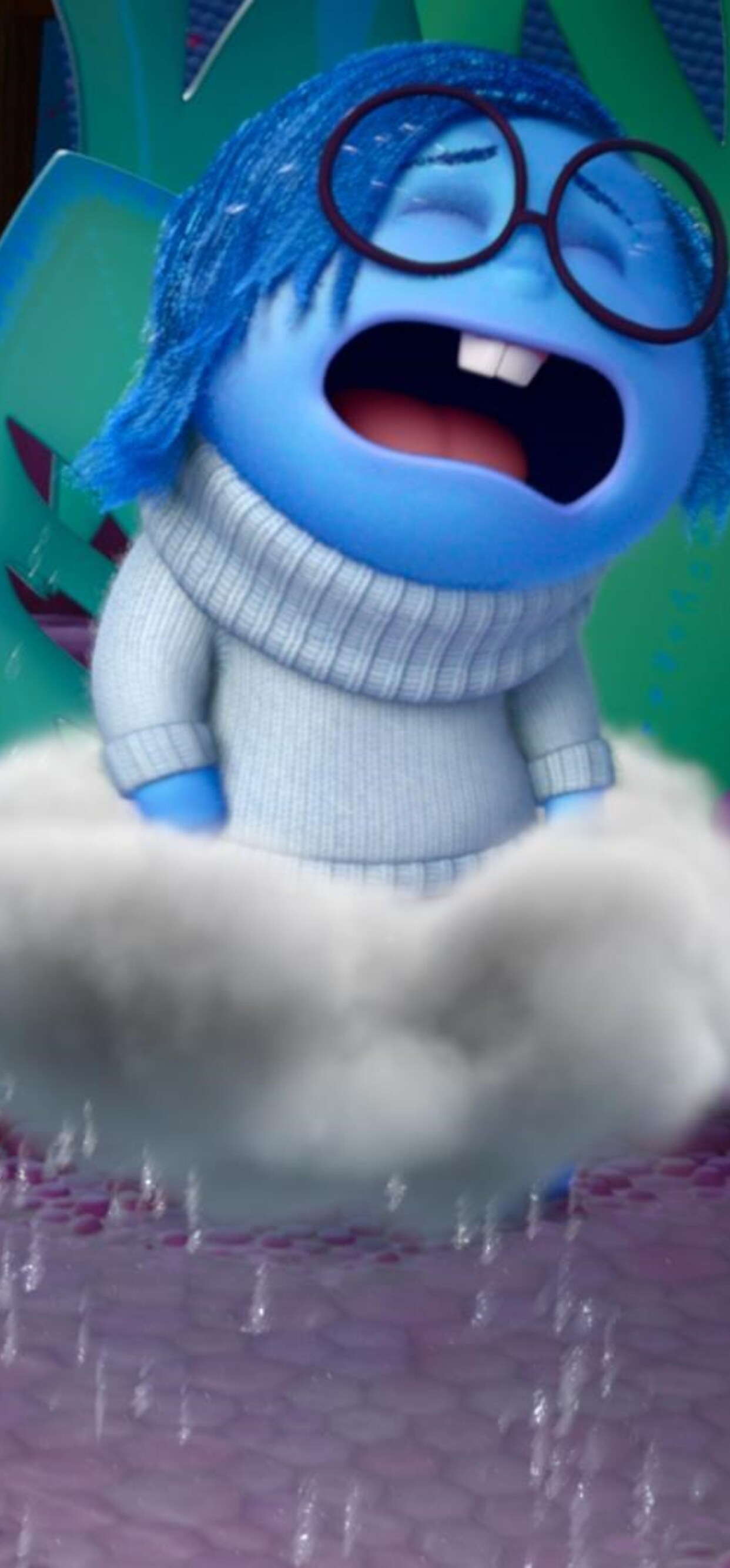 Inside Out Sadness Crying iPhone XS MAX