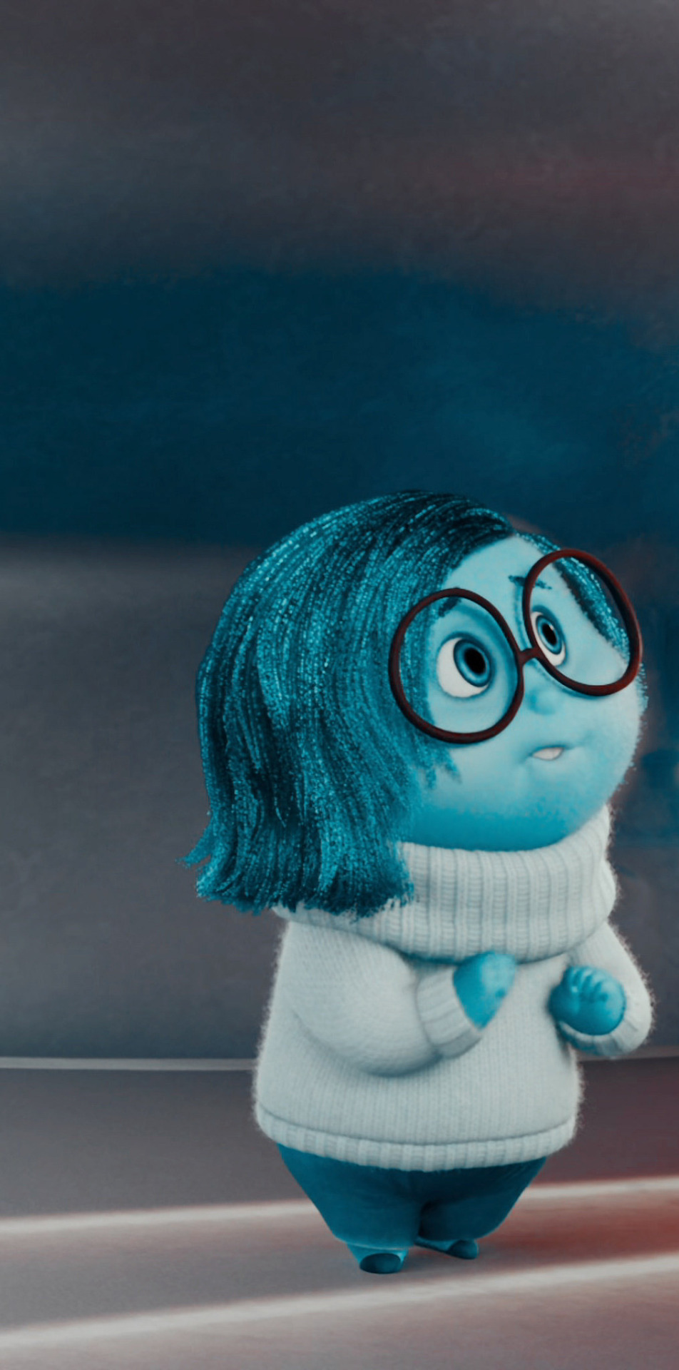 matching lockscreens: enjoy and sadness