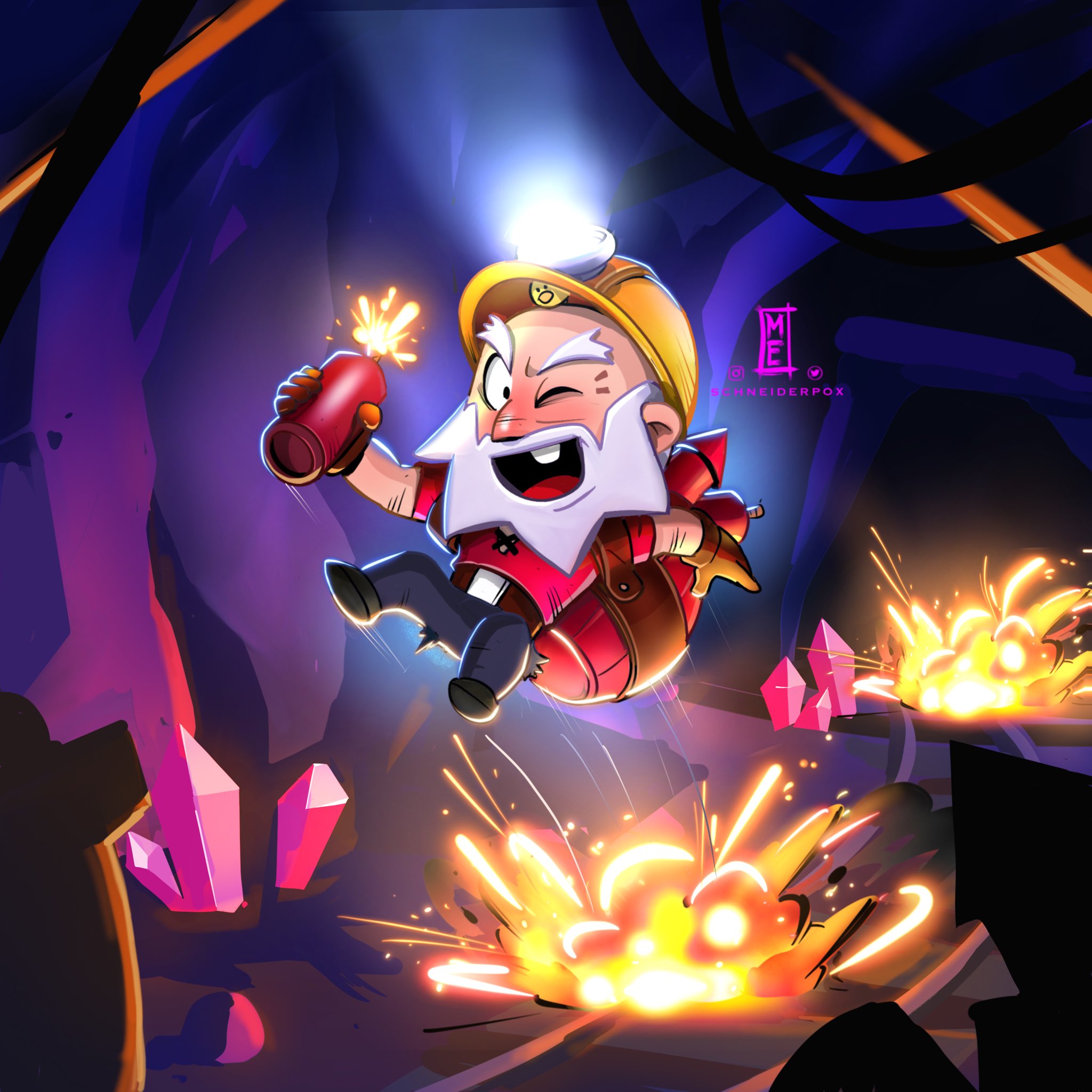 BrawlStars #BrawlStarsArt #Dynamike