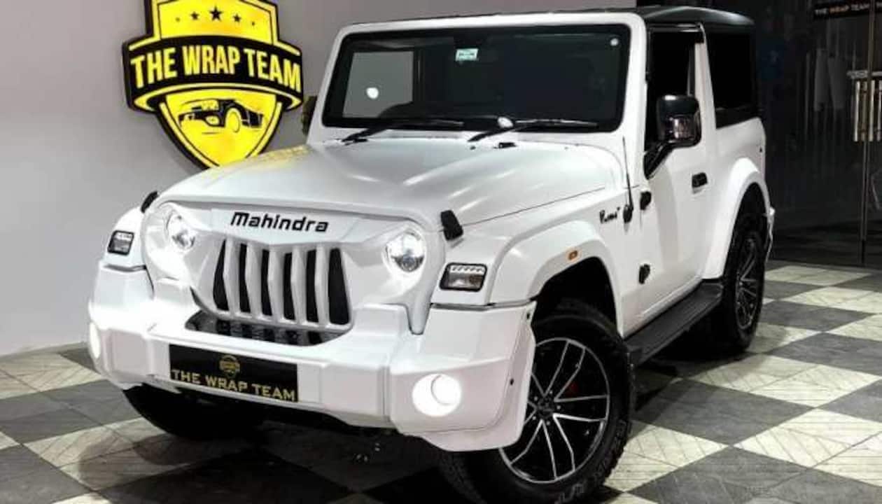 customized Mahindra Thar SUV
