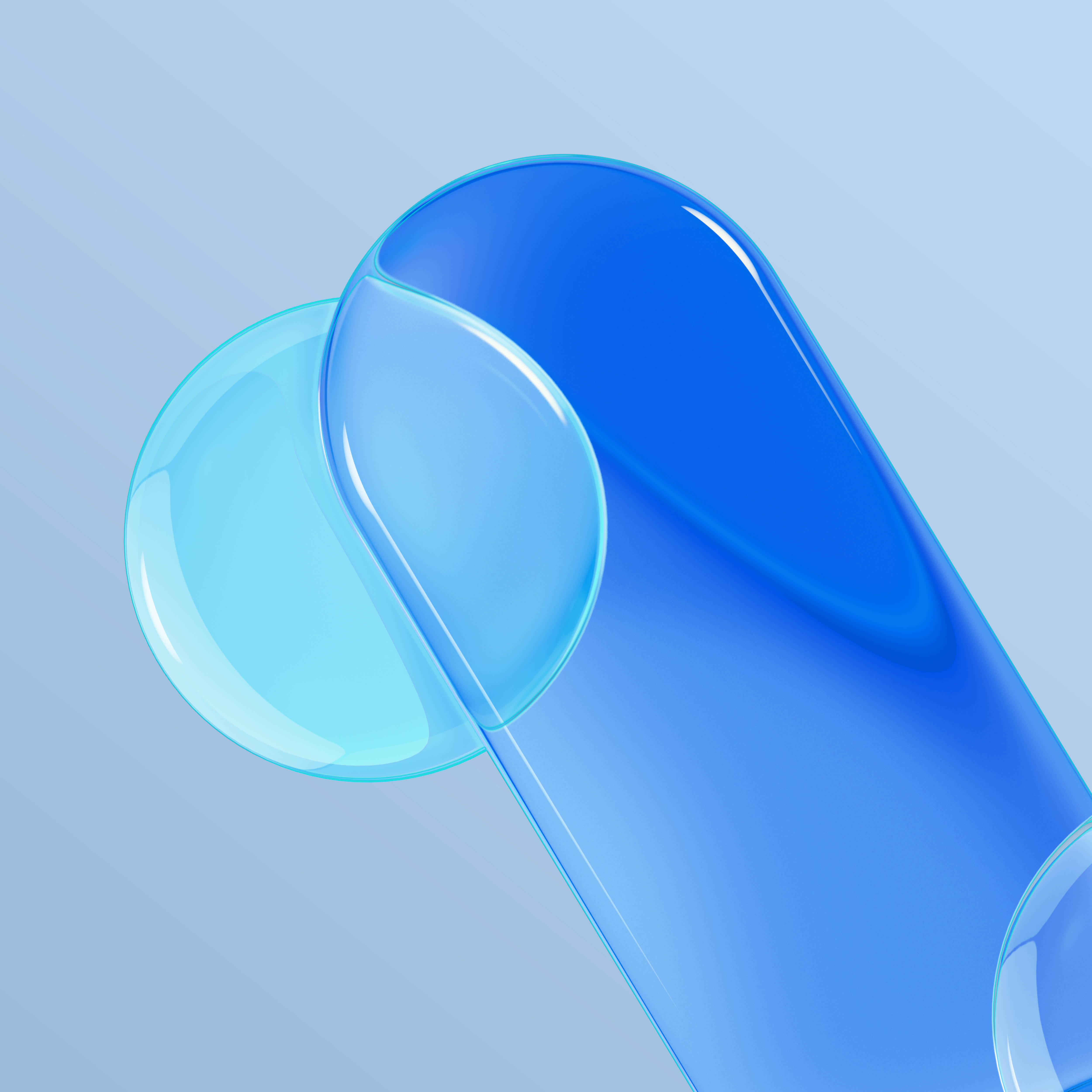 Shapes Wallpaper 4K, Gradient Abstract