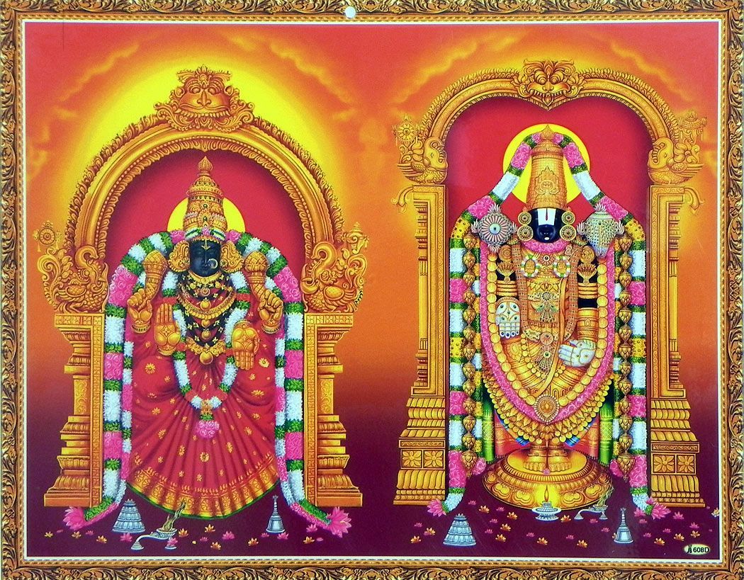 Lrd Venkateshwara with MahaLakshmi