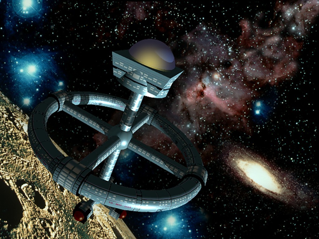 The Space wallpaper from Windows 98