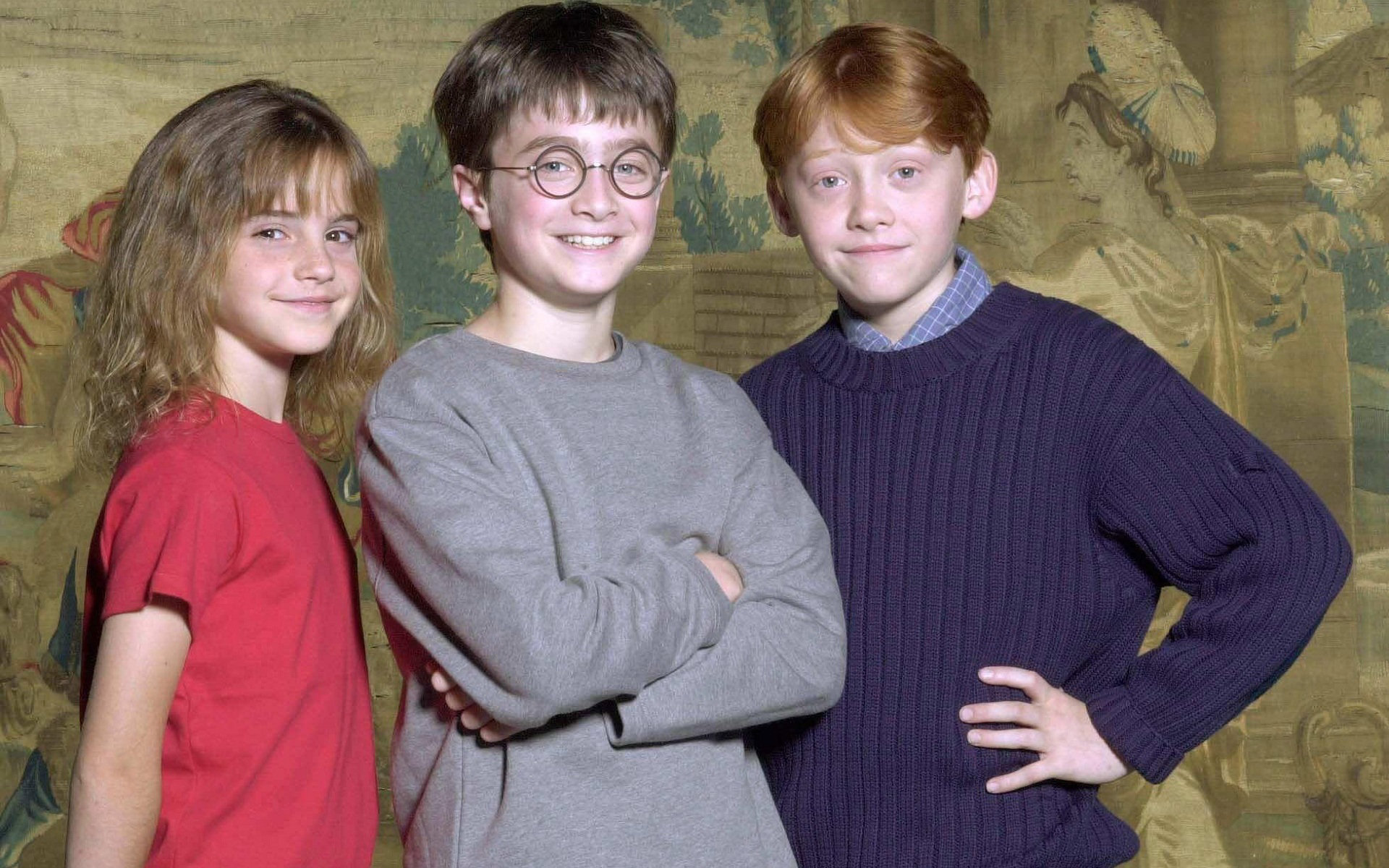 Harry Potter Movie Trio HD Wallpaper