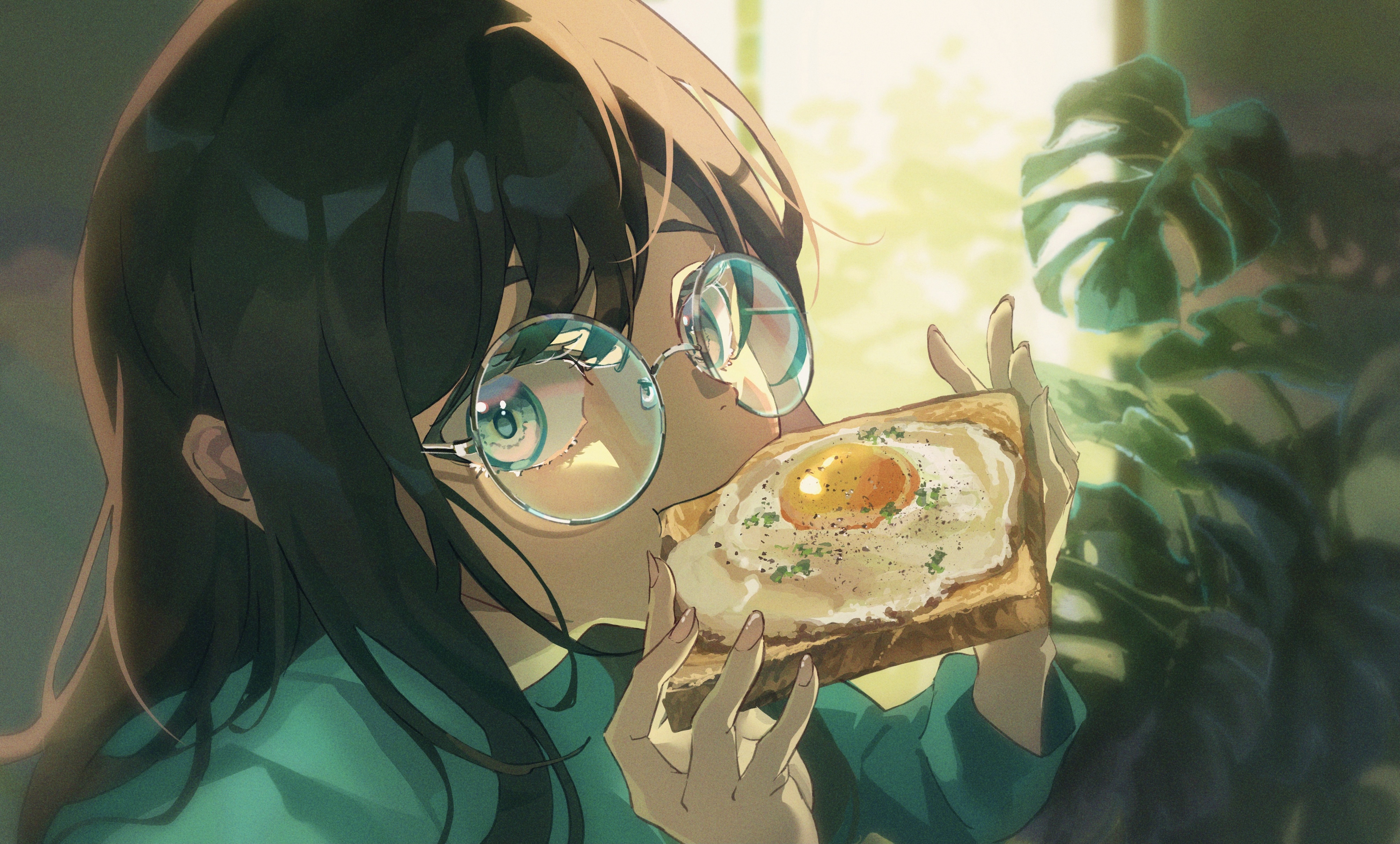Download Food Anime Girl Anime Girl 4k