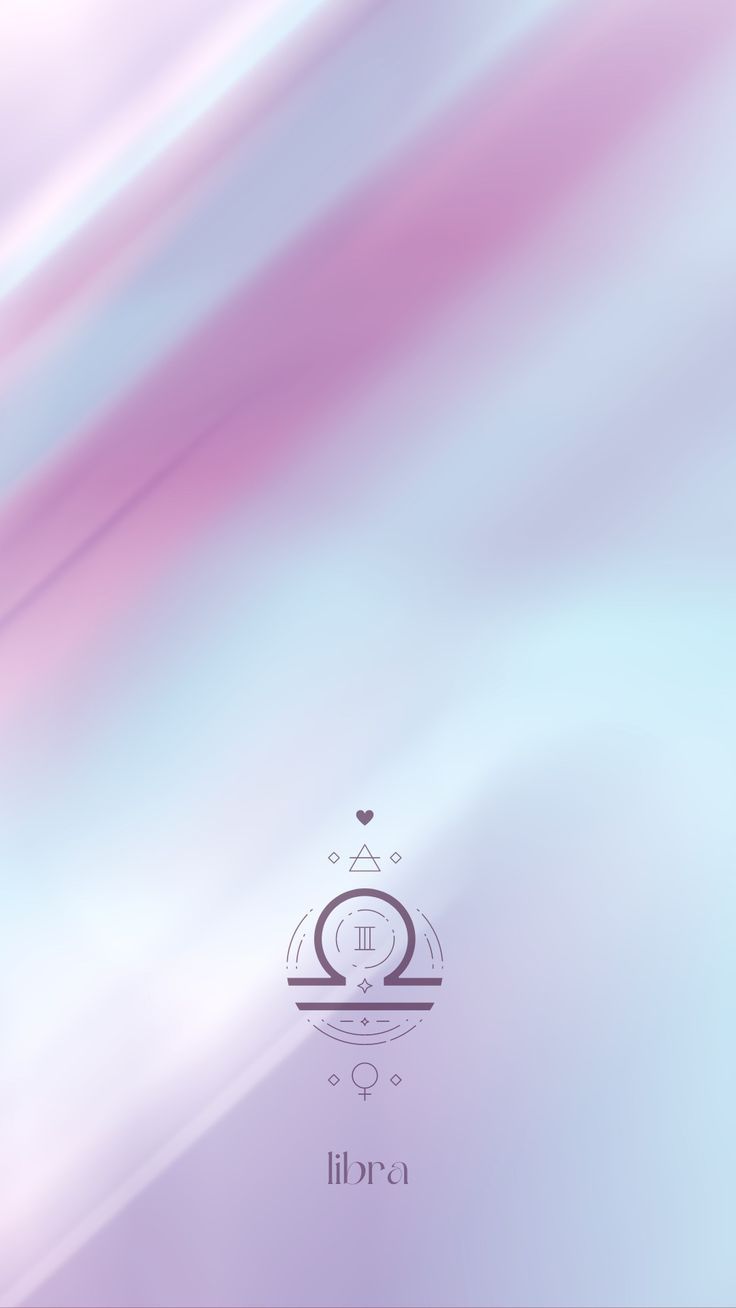 Libra Aesthetic purple blue wallpaper