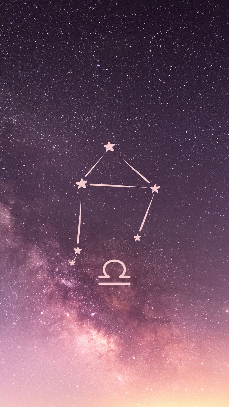 Libra astrology aesthetic wallpaper