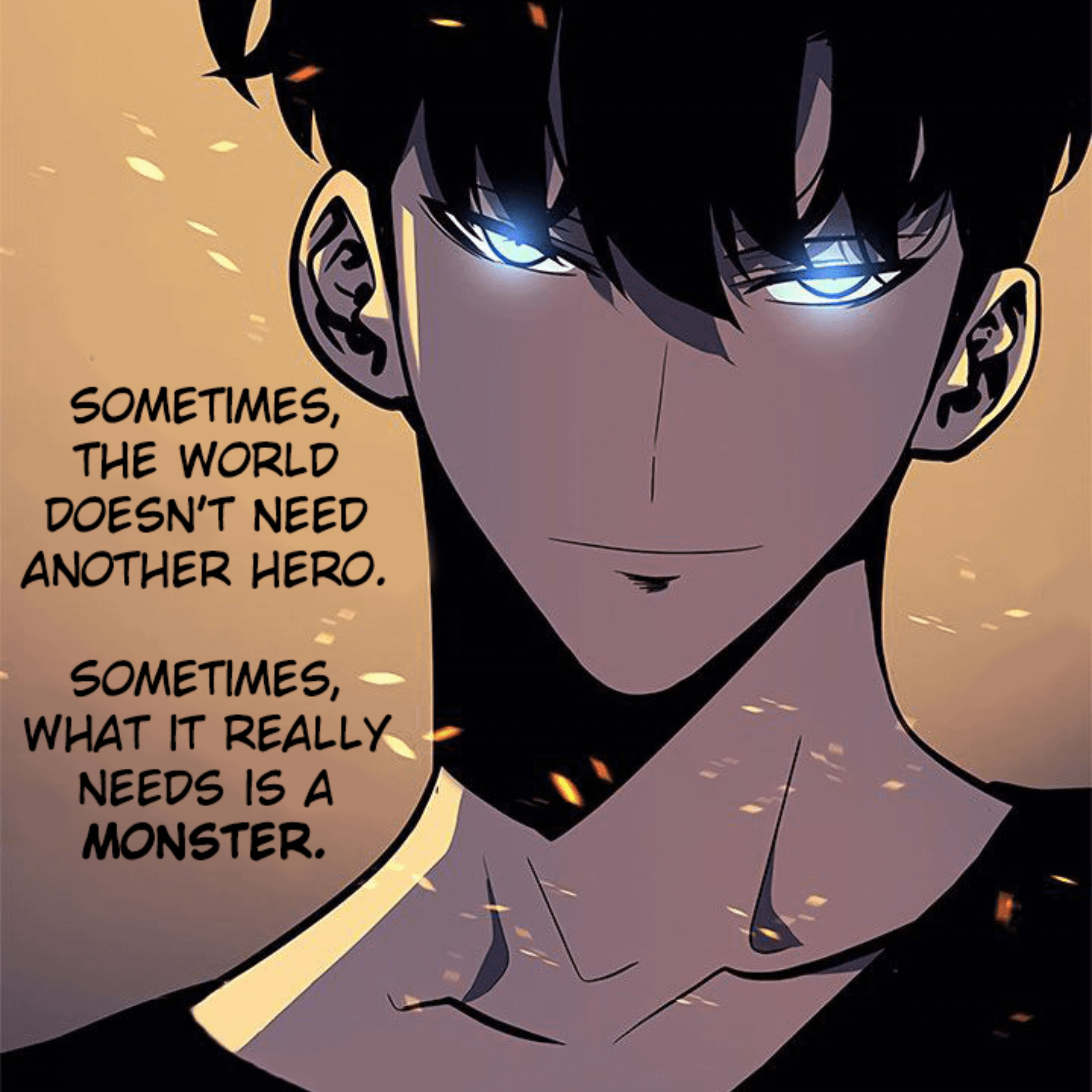 Made A Sung Jin Woo Wallpaper From A