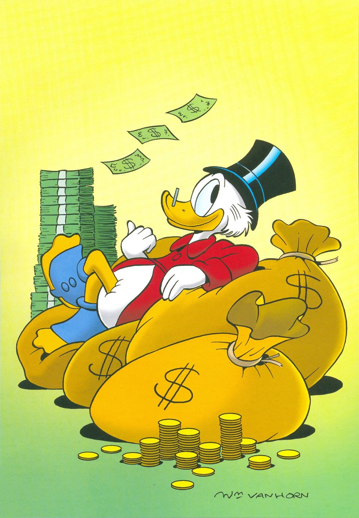 HD wallpaper: scrooge mcduck 1236x1784