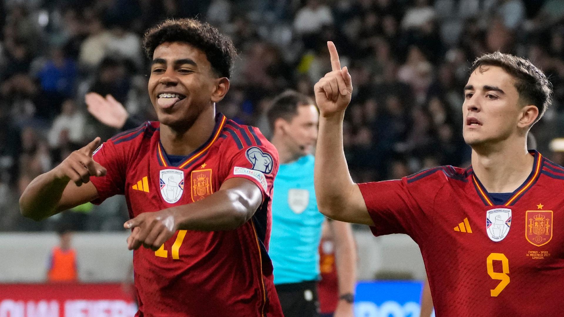 Teenage Barcelona sensation Lamine