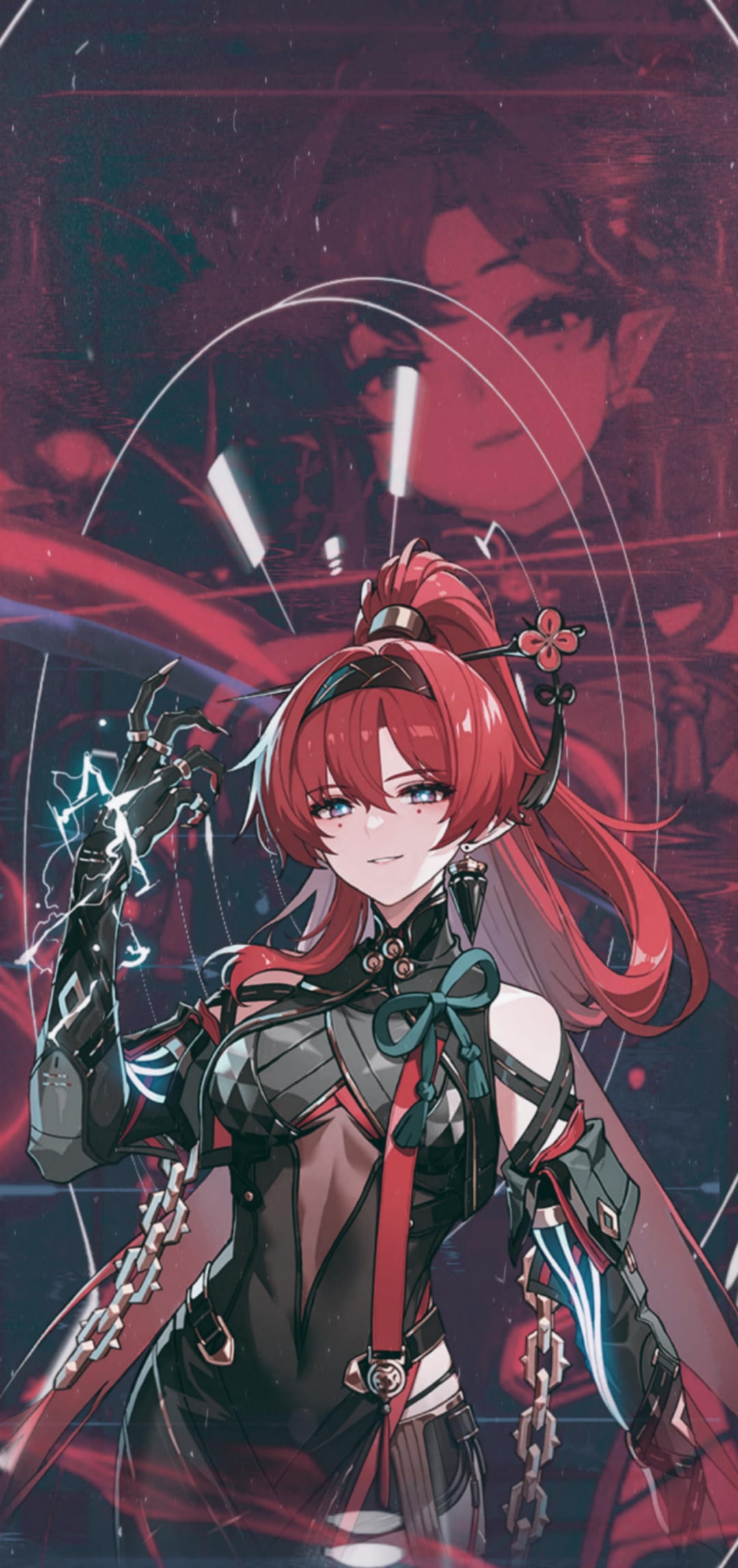 so i made this weird yinlin wallpaper