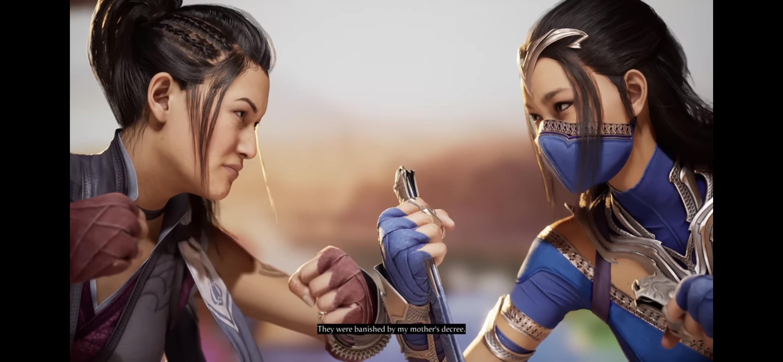 cousins Kitana vs Li Mei intro