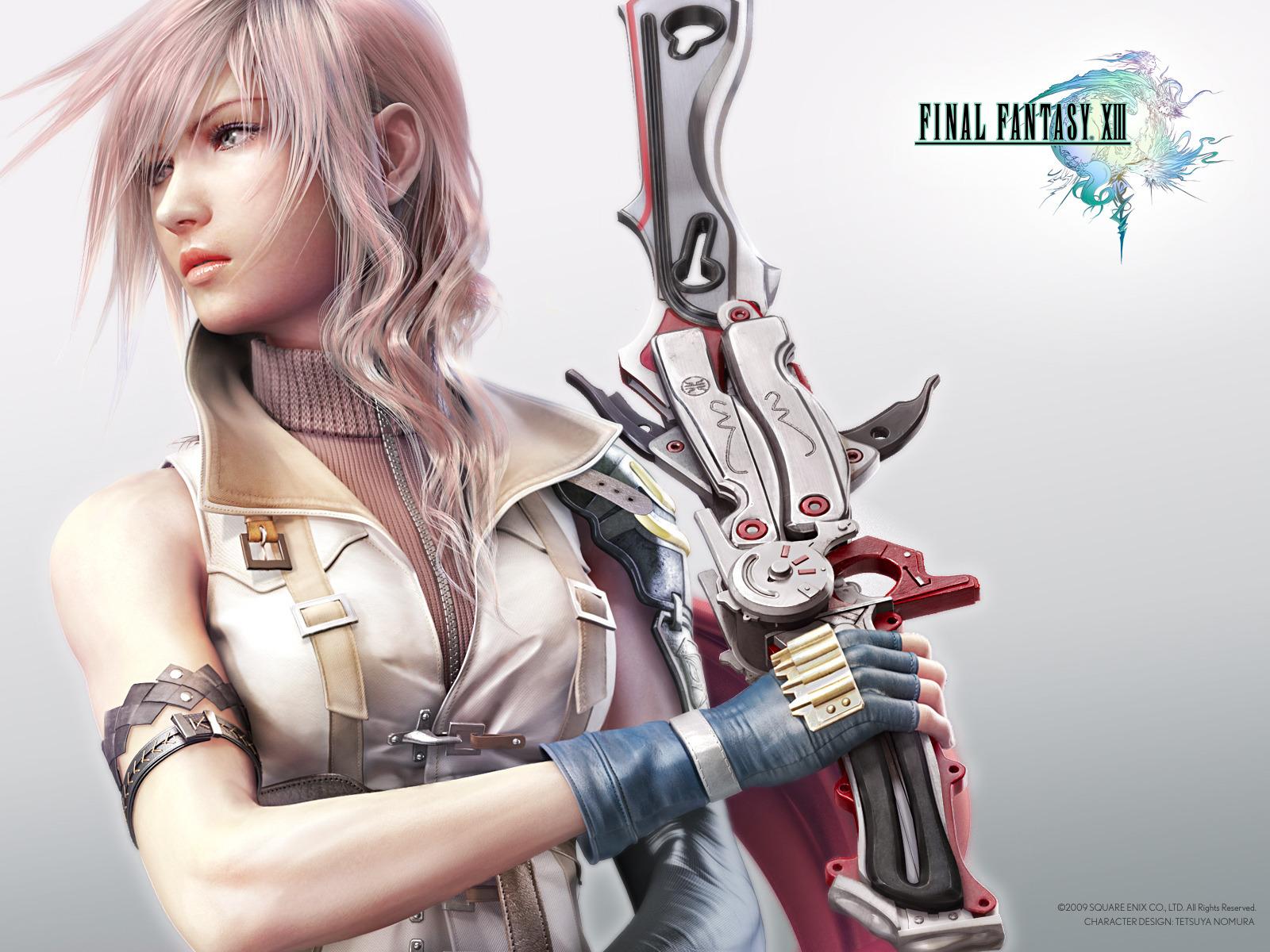 Final Fantasy XIII 13 Girl Wallpaper Fantasy 13 Girls