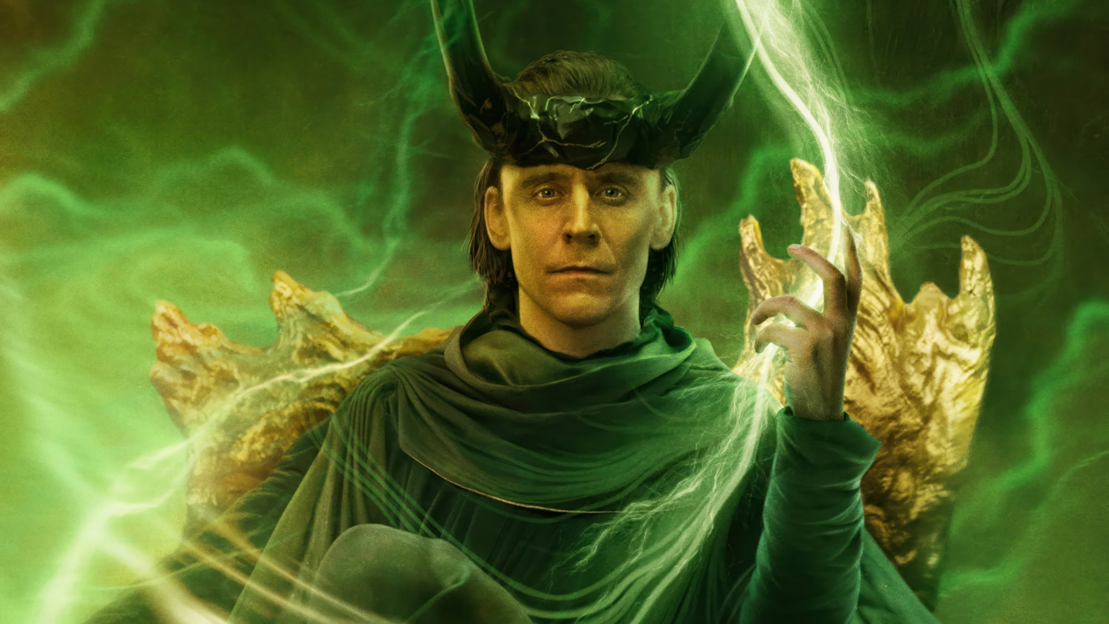 Download Loki in Action HD Wallpaper