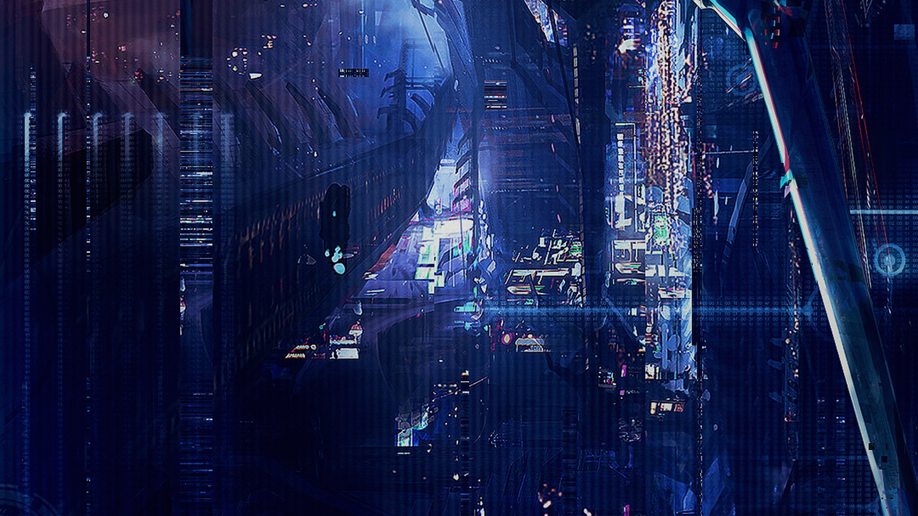 Digital World Anime Art Illust Urban