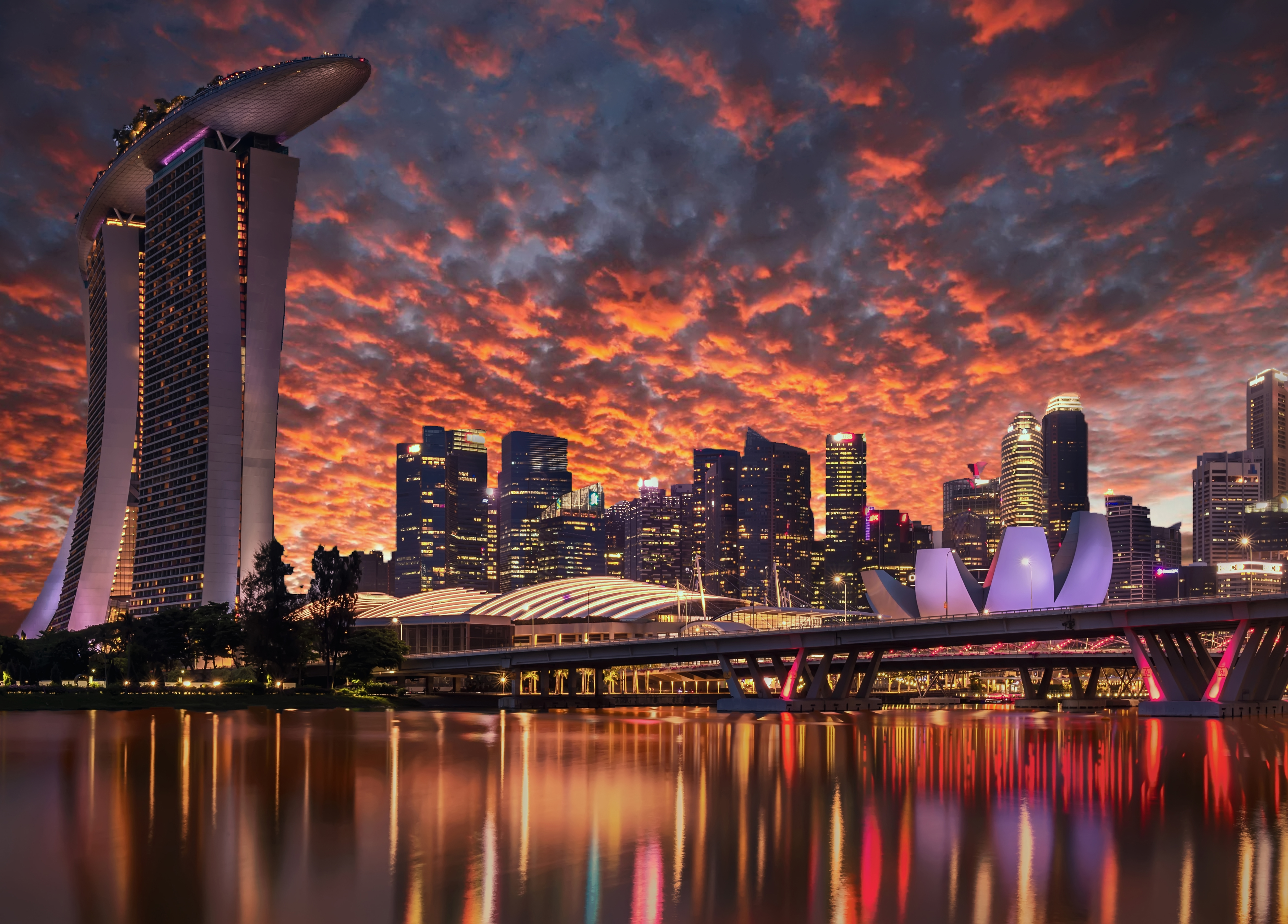 Singapore 4k Ultra HD Wallpaper