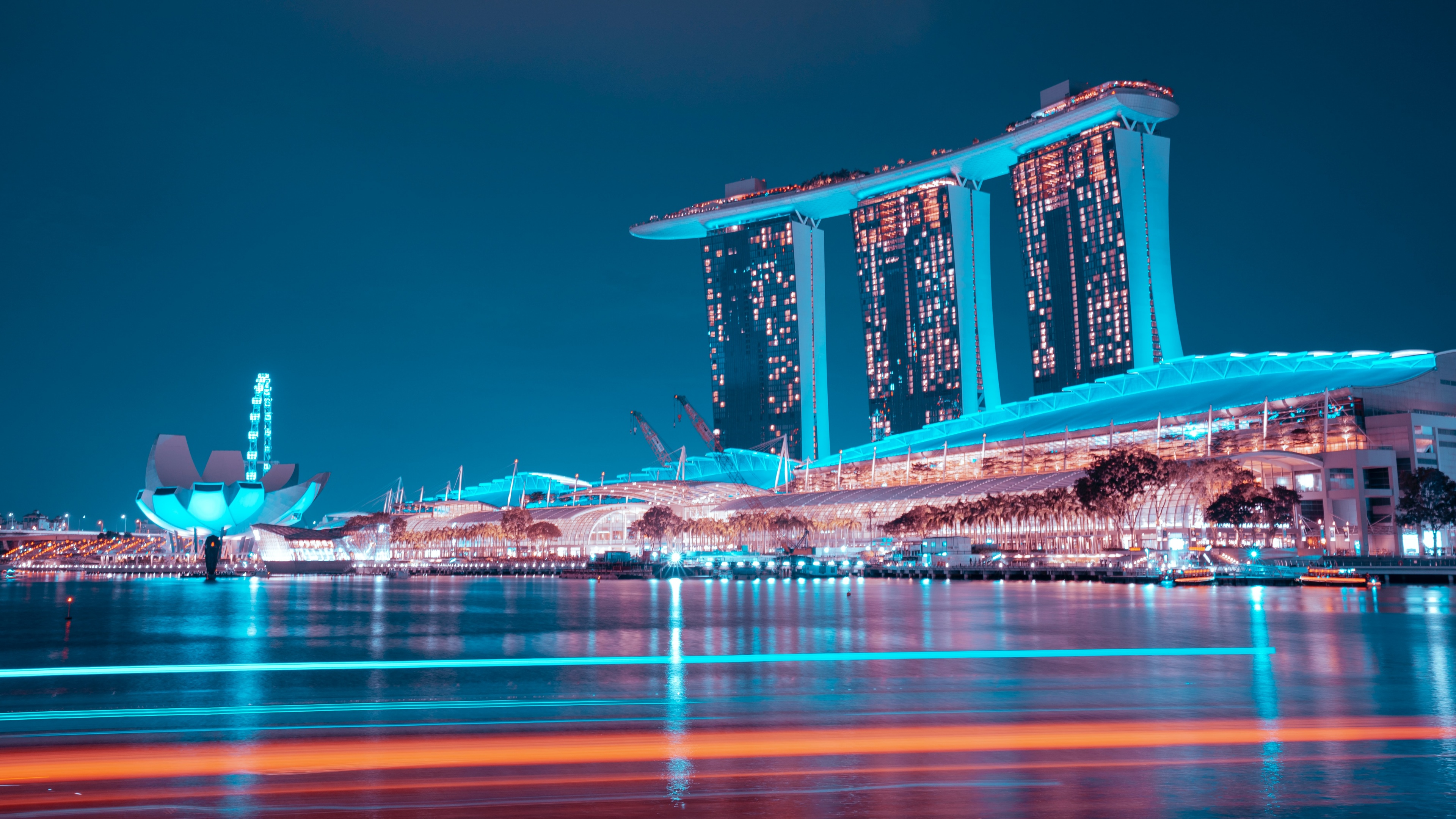 Marina Bay Sands Wallpaper 4K, Hotel