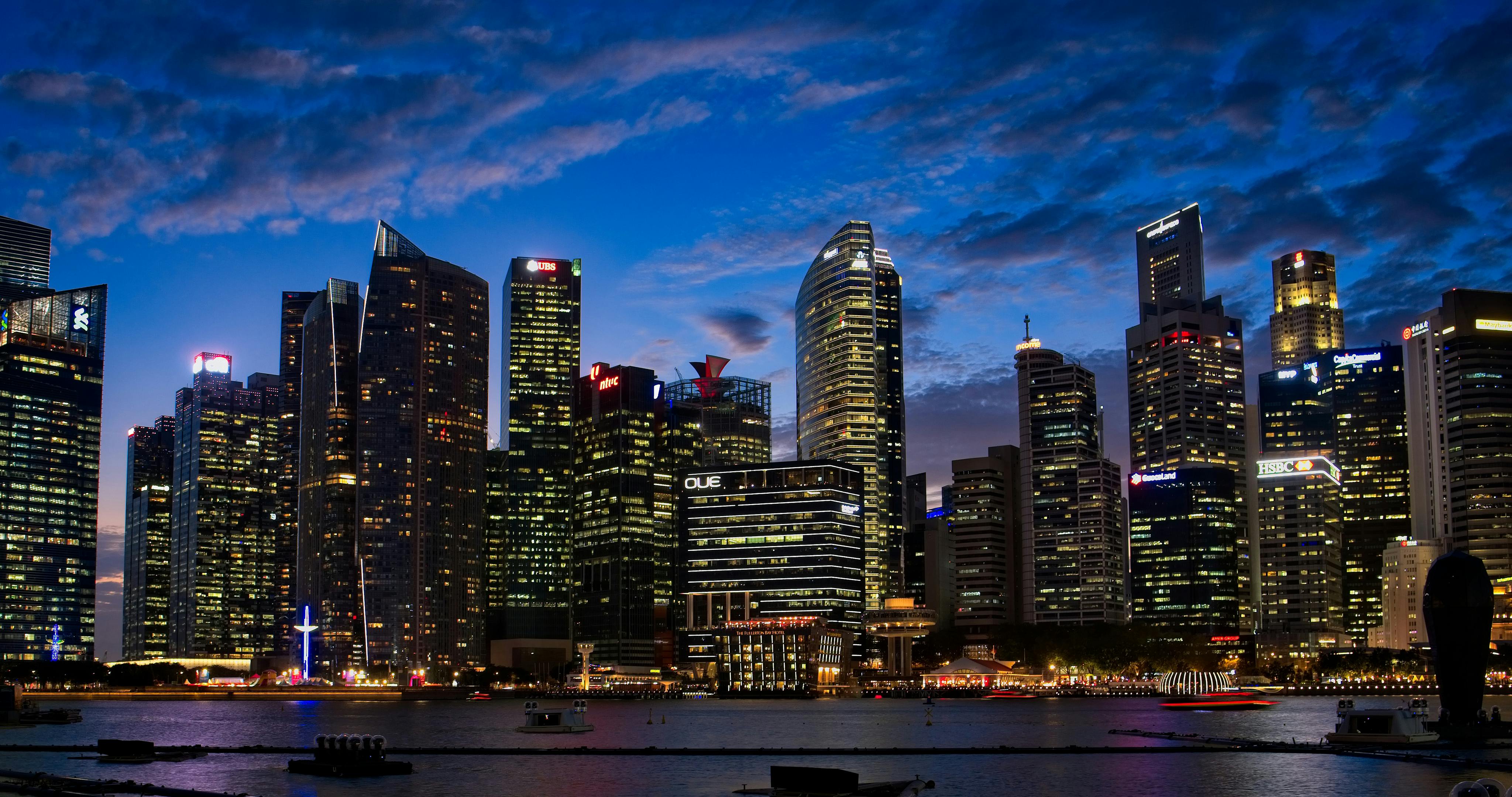 Singapore Skyline Photo, Download
