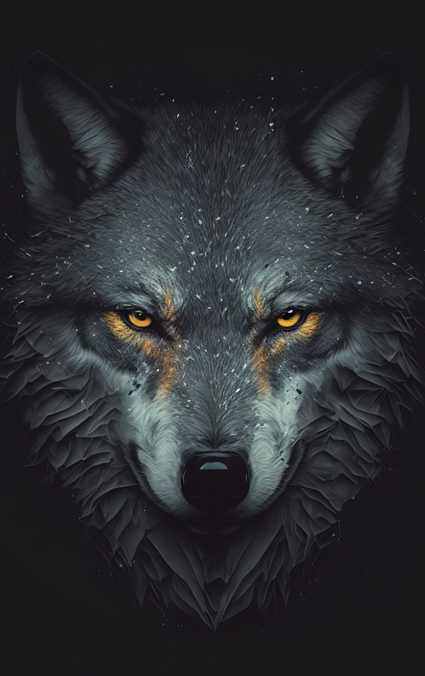 Download wallpaper 840x1336 staring