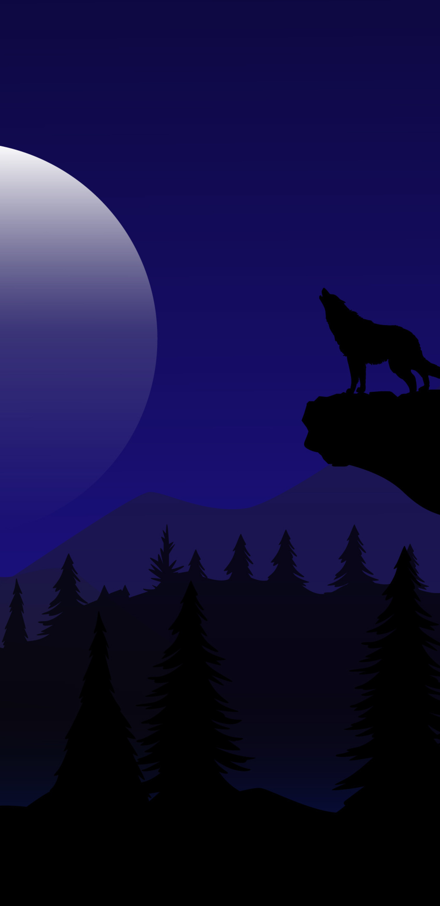 Howling Wolf Wallpaper