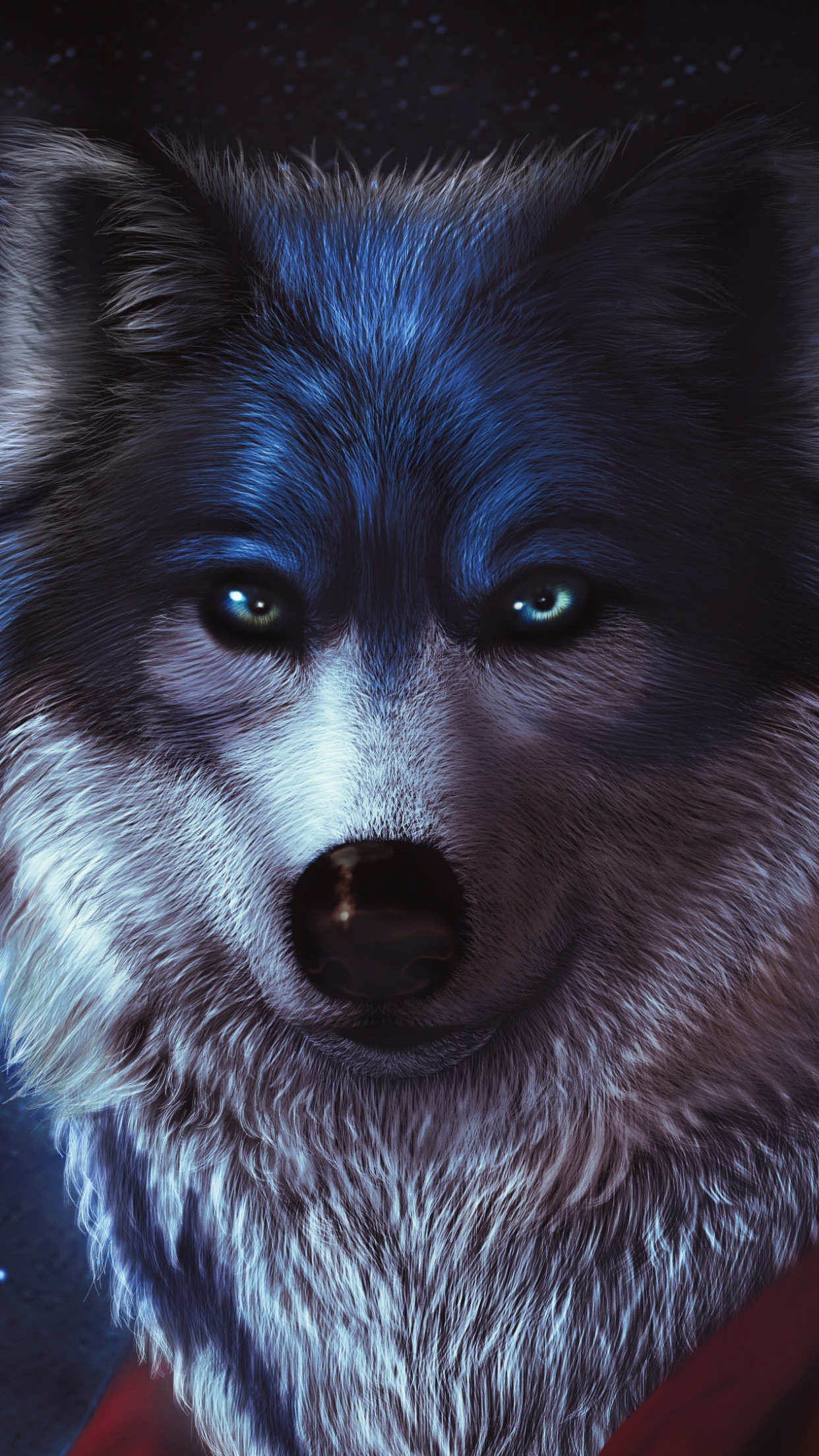 Arctic wolf Wallpaper 4K, CGI, Predator