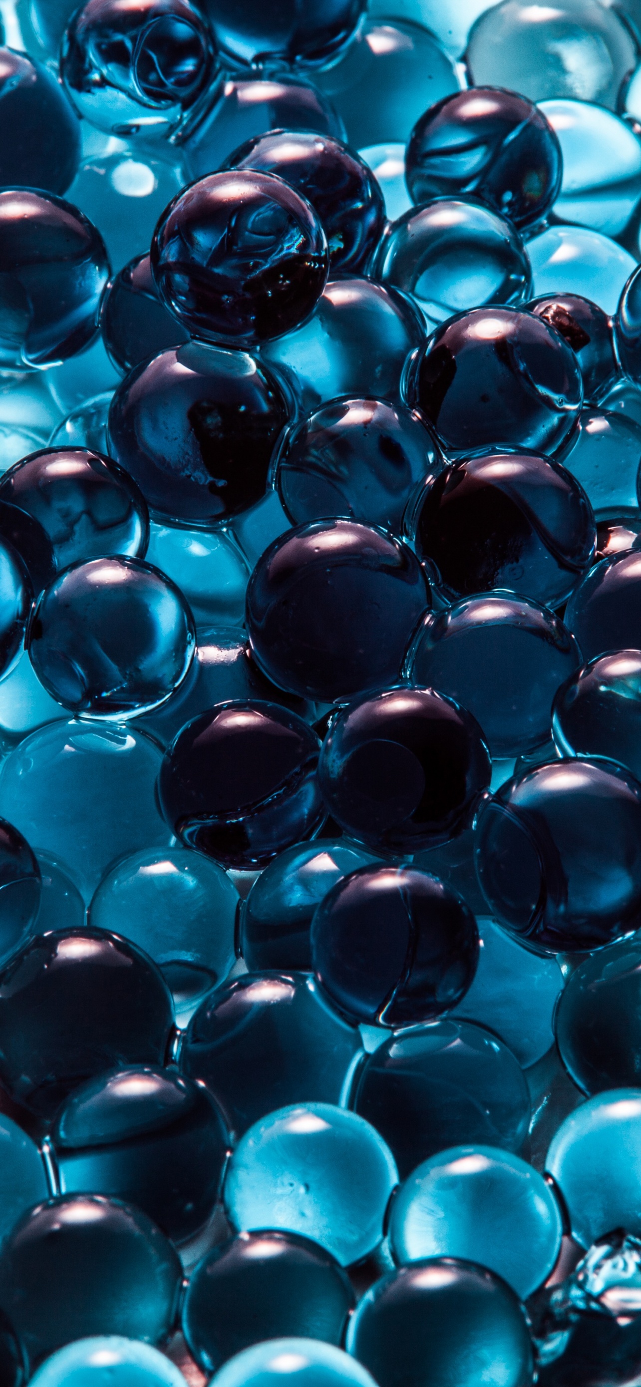 Sphere Balls Wallpaper 4K, Blue