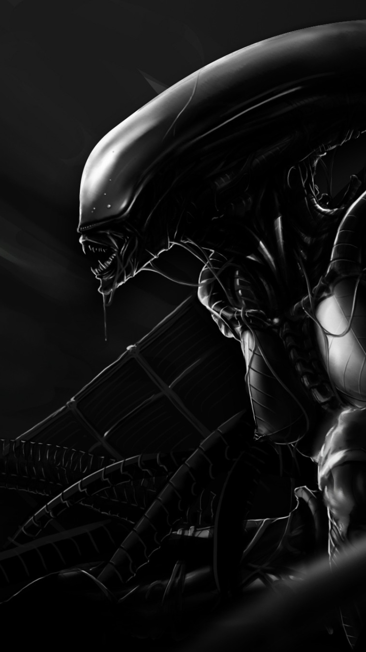 Xenomorph Wallpaper, Phone