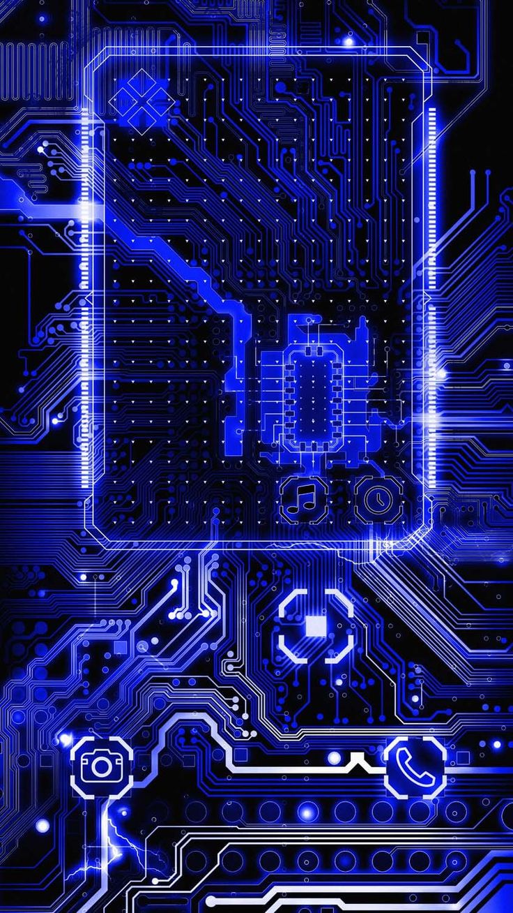 Gamer Motherboard iPhone Wallpaper HD