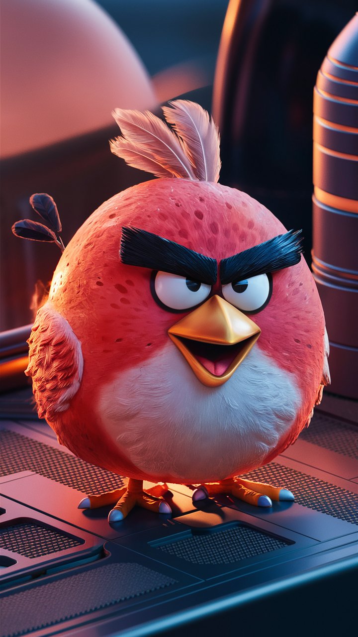 HD Angry Bird Wallpaper for an