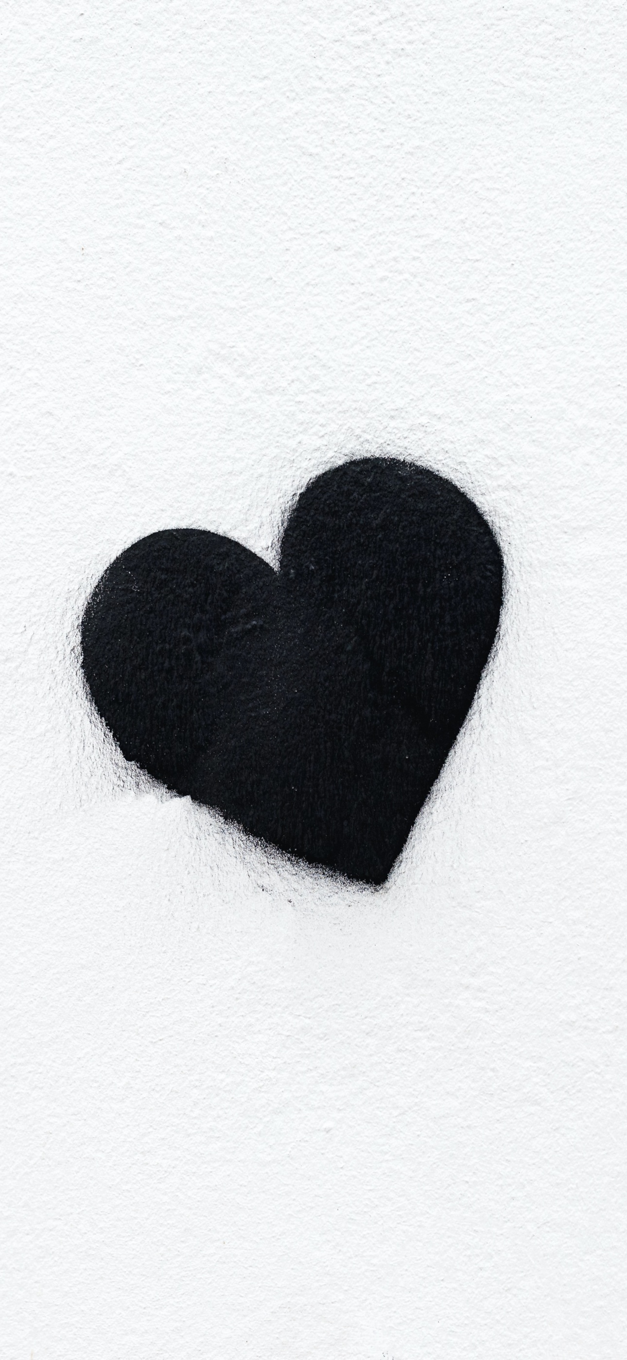 Black heart Wallpaper 4K, Love heart