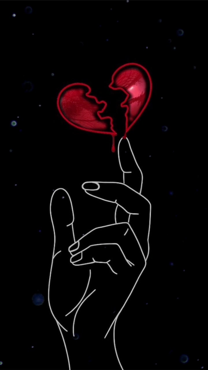 Black Heart Picture Wallpaper