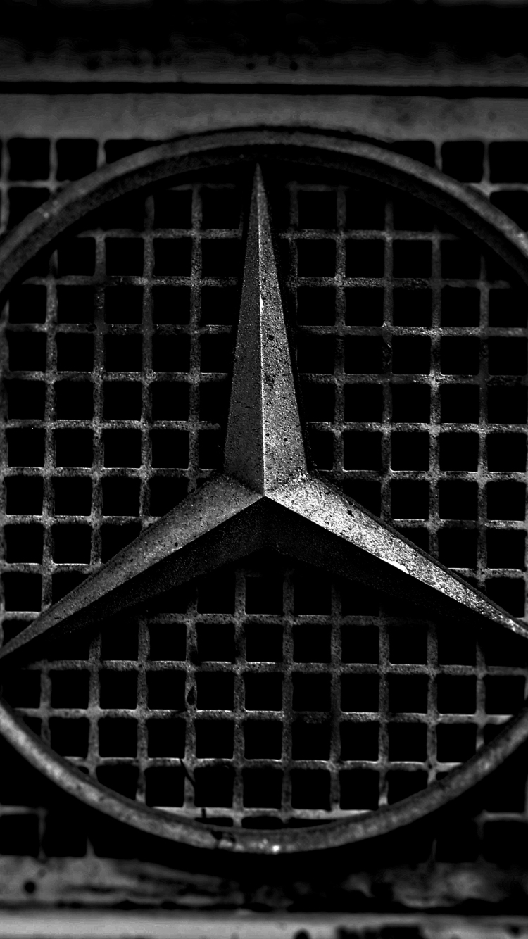 Car, Mercedes Benz, Logo, Iphone