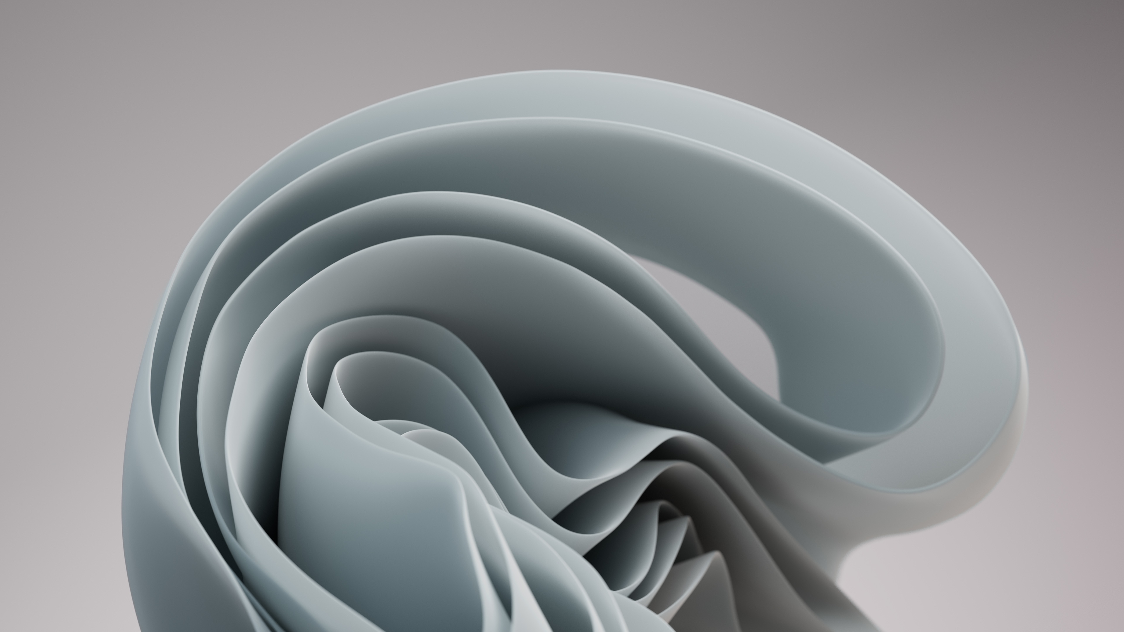 Windows 11 Grey Stock 4K Wallpaper