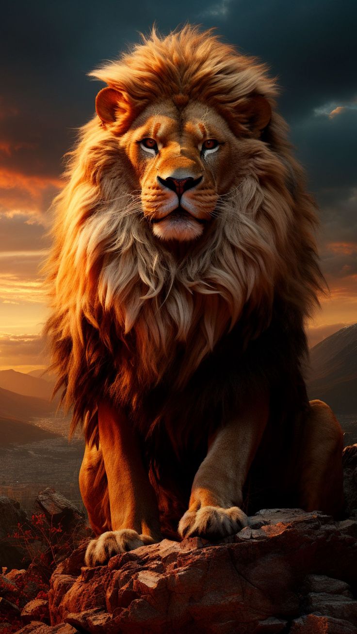 Free background 4k, HD wallpaper lion