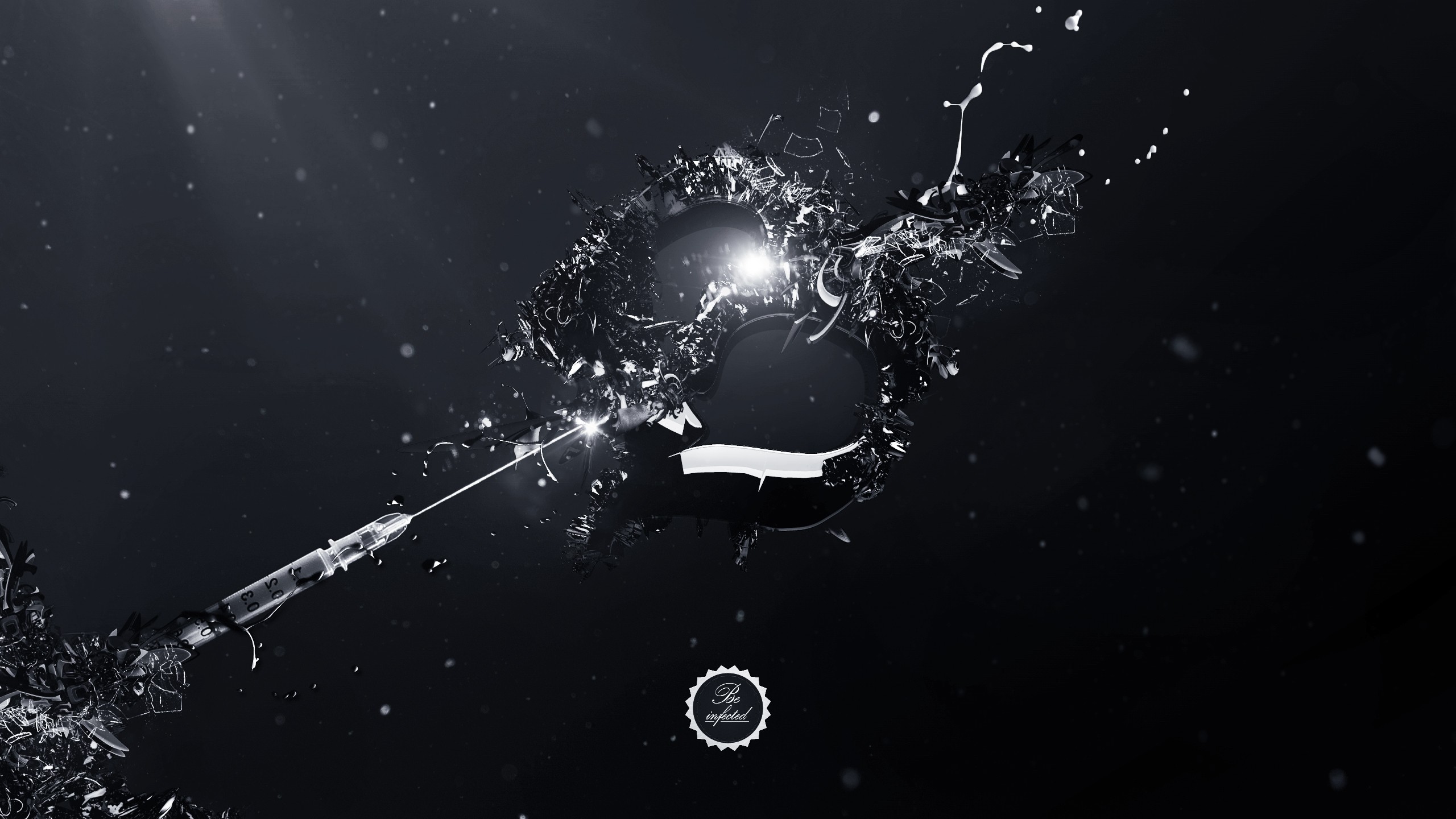 Download Syringe Dark Artistic HD Wallpaper