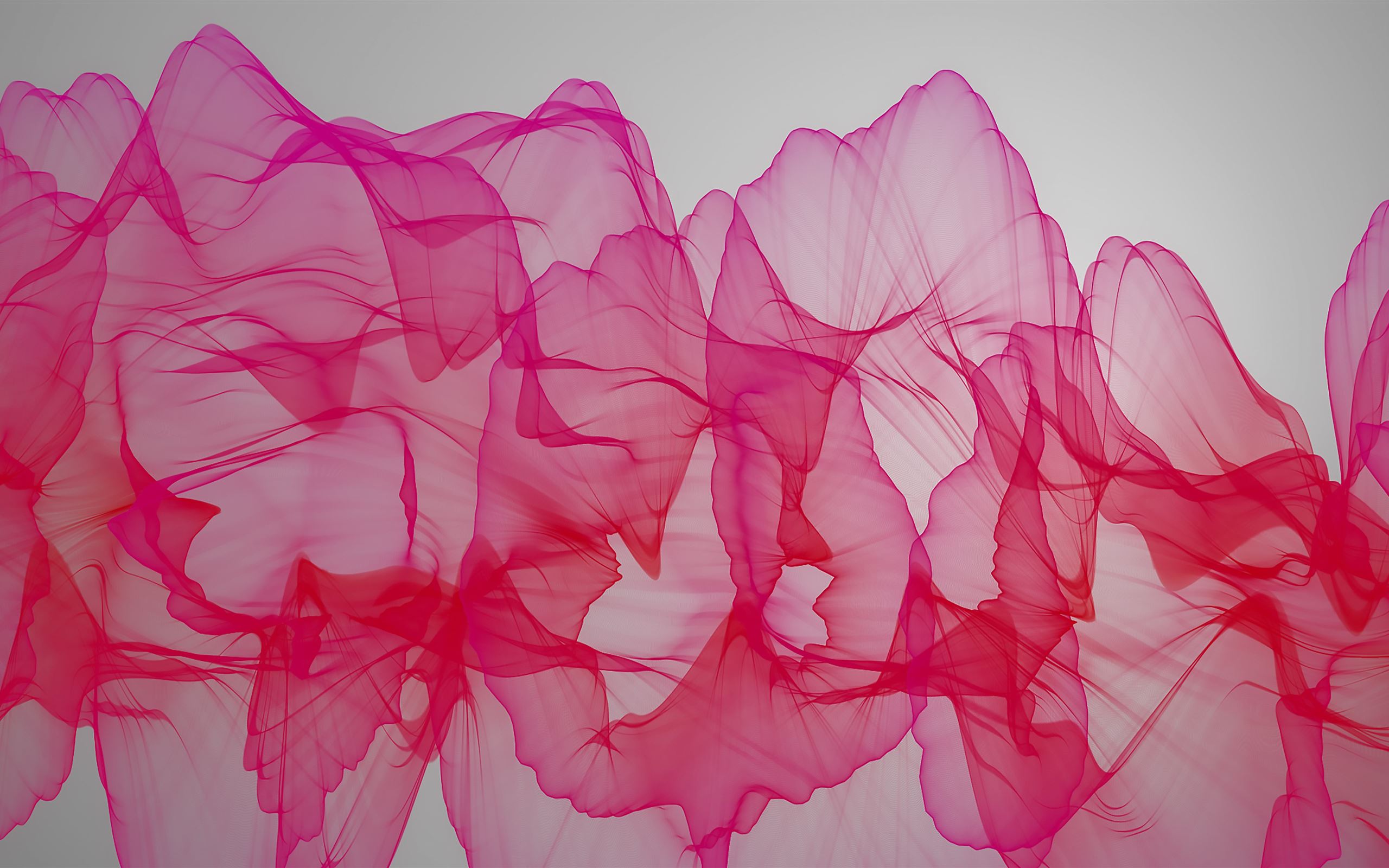 abstract pink ribbon 4k MacBook Air