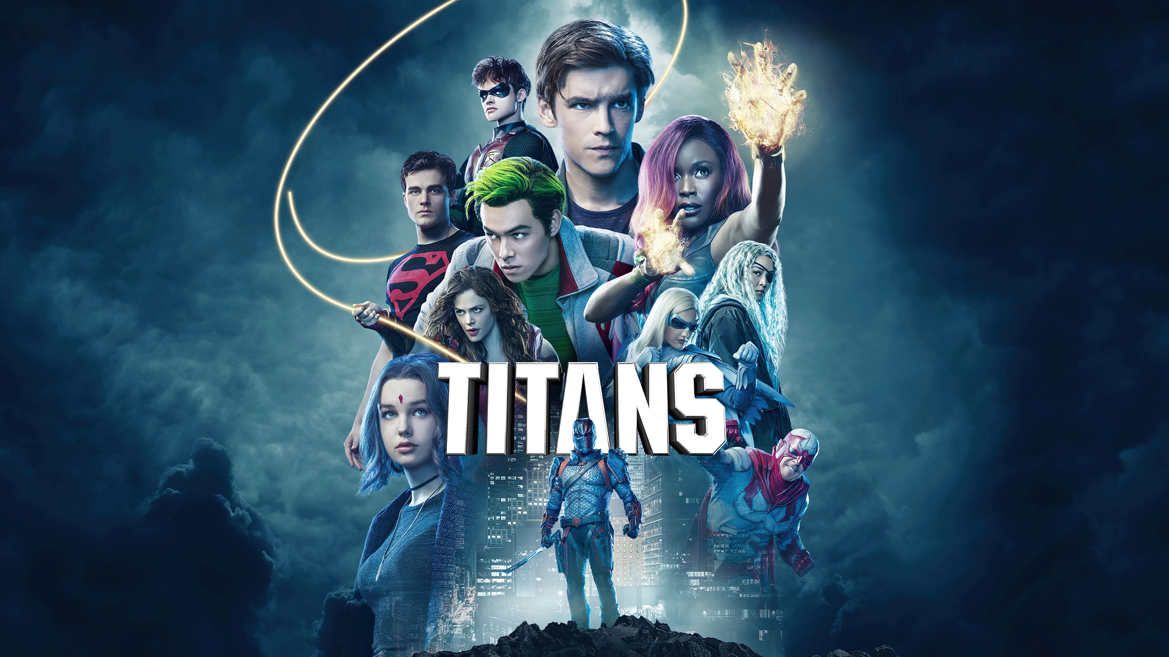 Titans Tv Series Poster 4k Wallpaper, HD