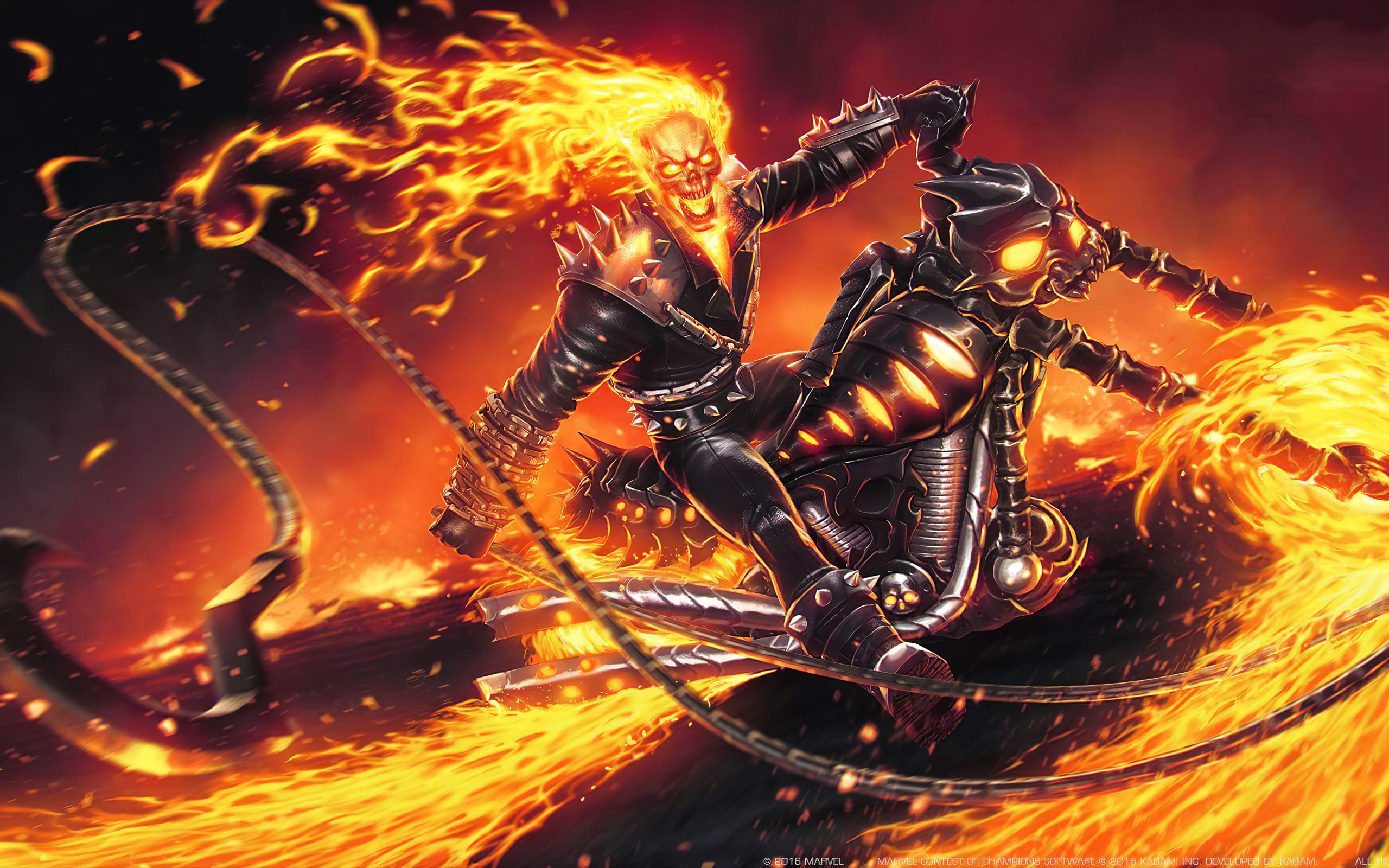 4k Ghost Rider Contest Of