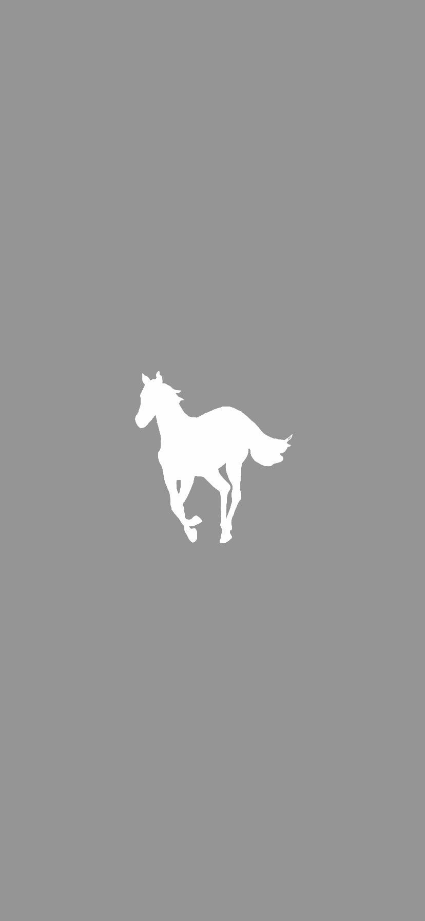 White Pony / Black Stallion wallpaper