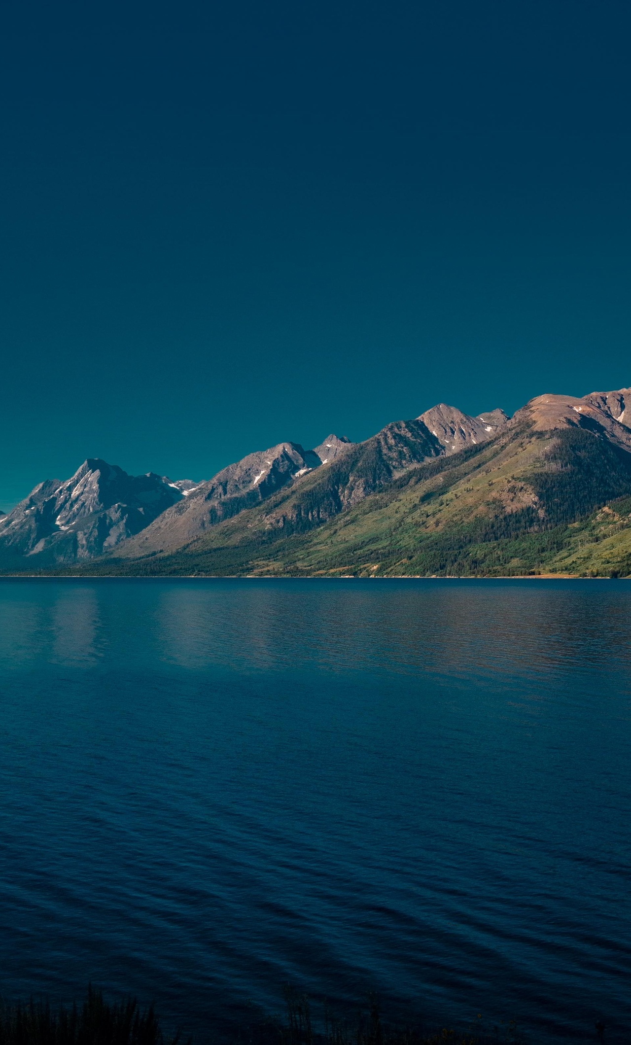 Jackson Lake In Wyoming 5k