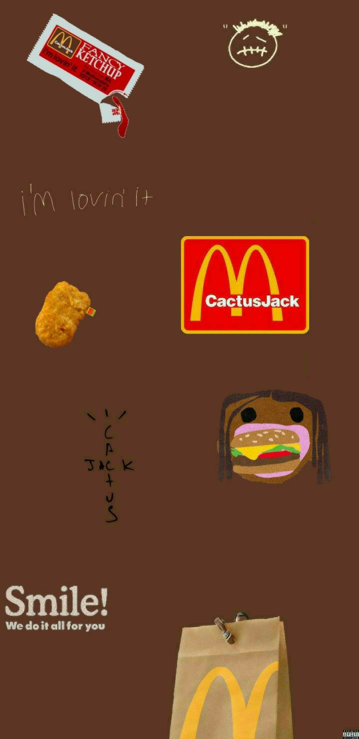 Travis Scott x McDonald's Wallpaper
