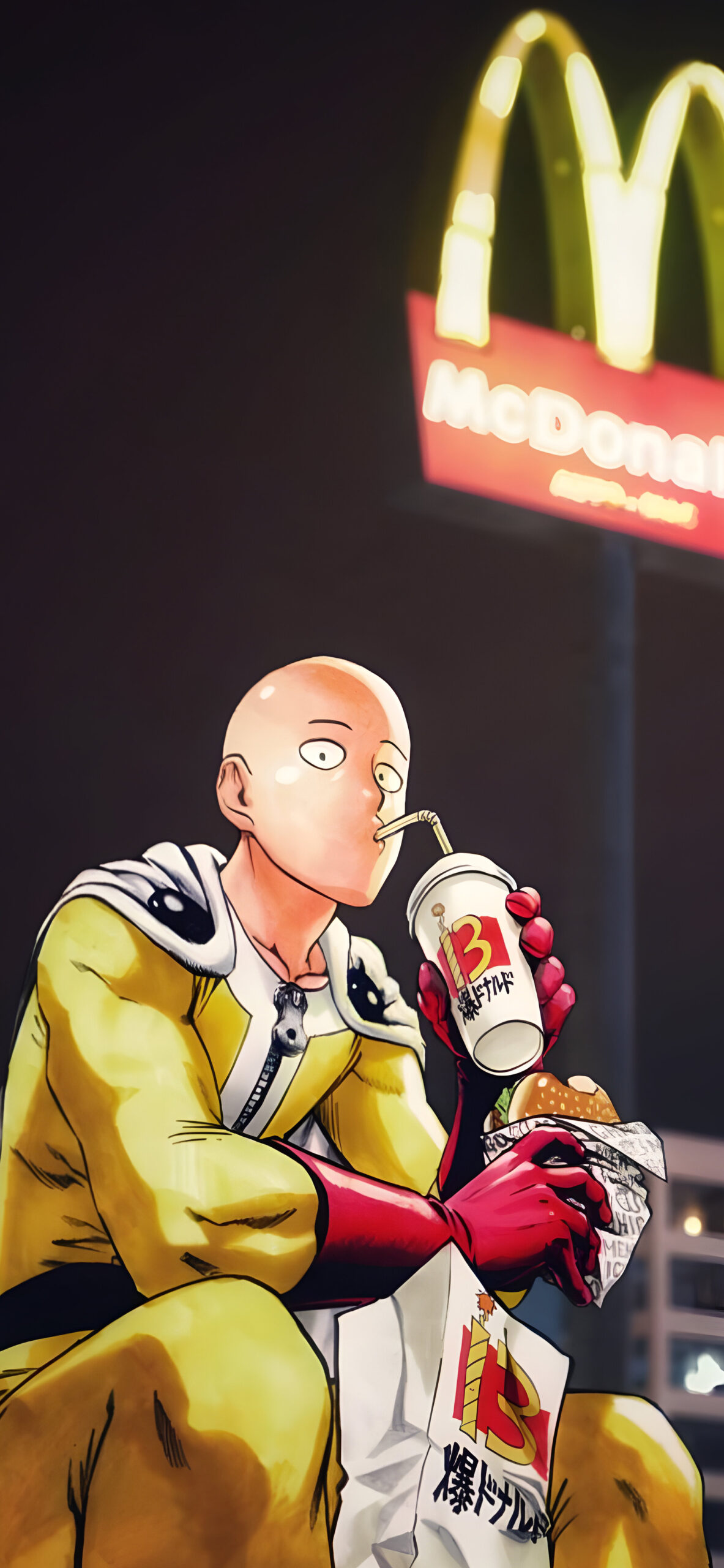 Saitama One Punch Man McDonald's