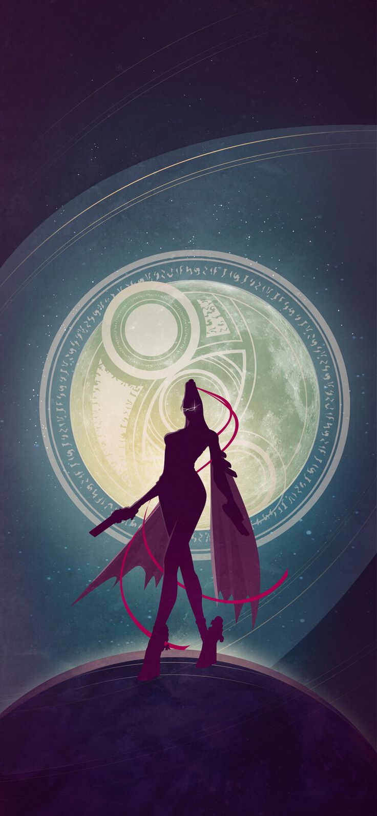 BAYO Wallpaper, Iulia Crimson