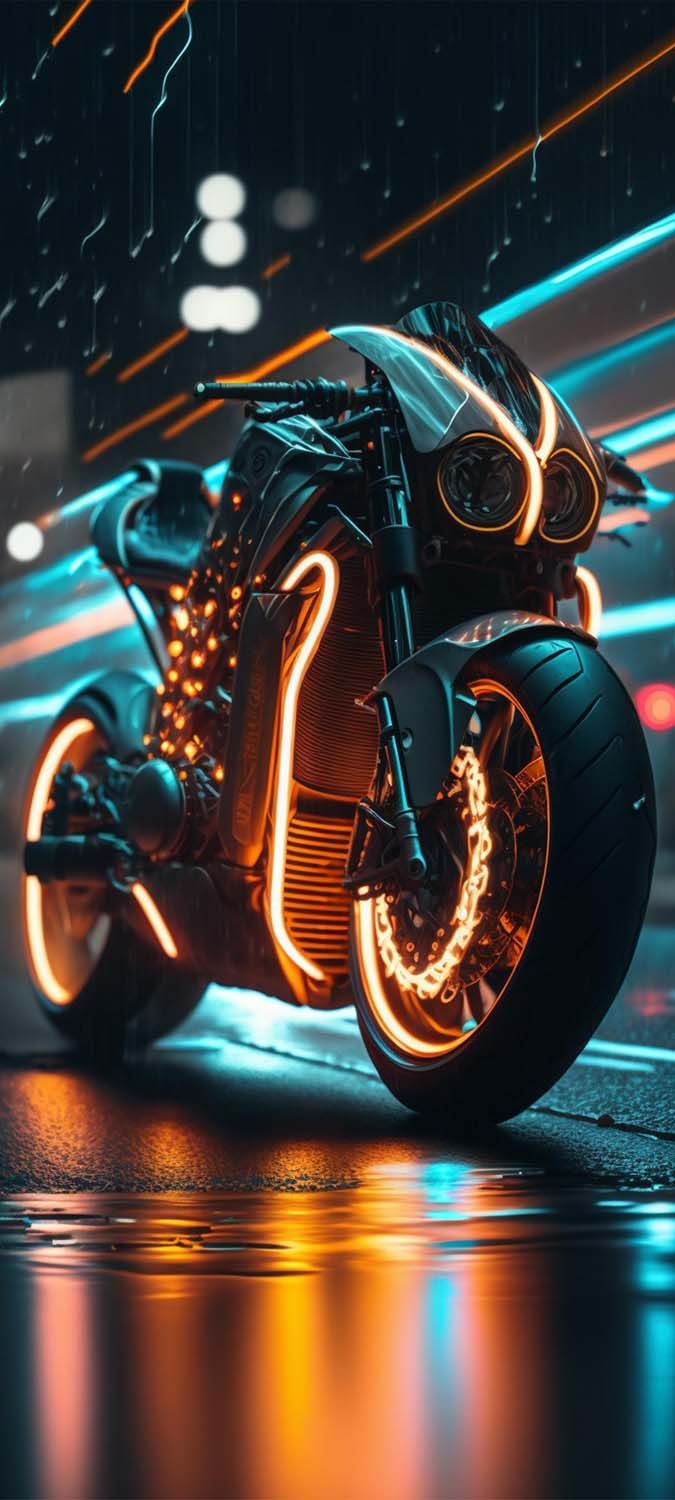 Speedy Super Bike iPhone Wallpaper HD