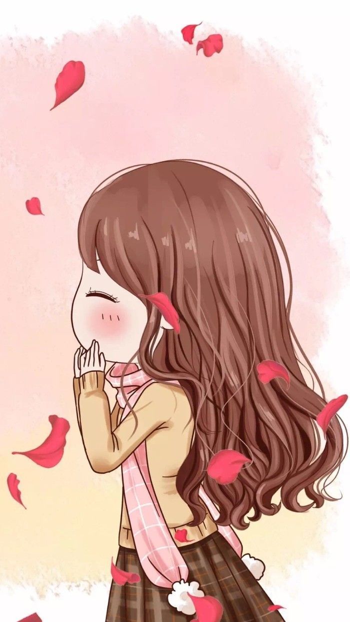 Cute Cartoon Couple Wallpaper