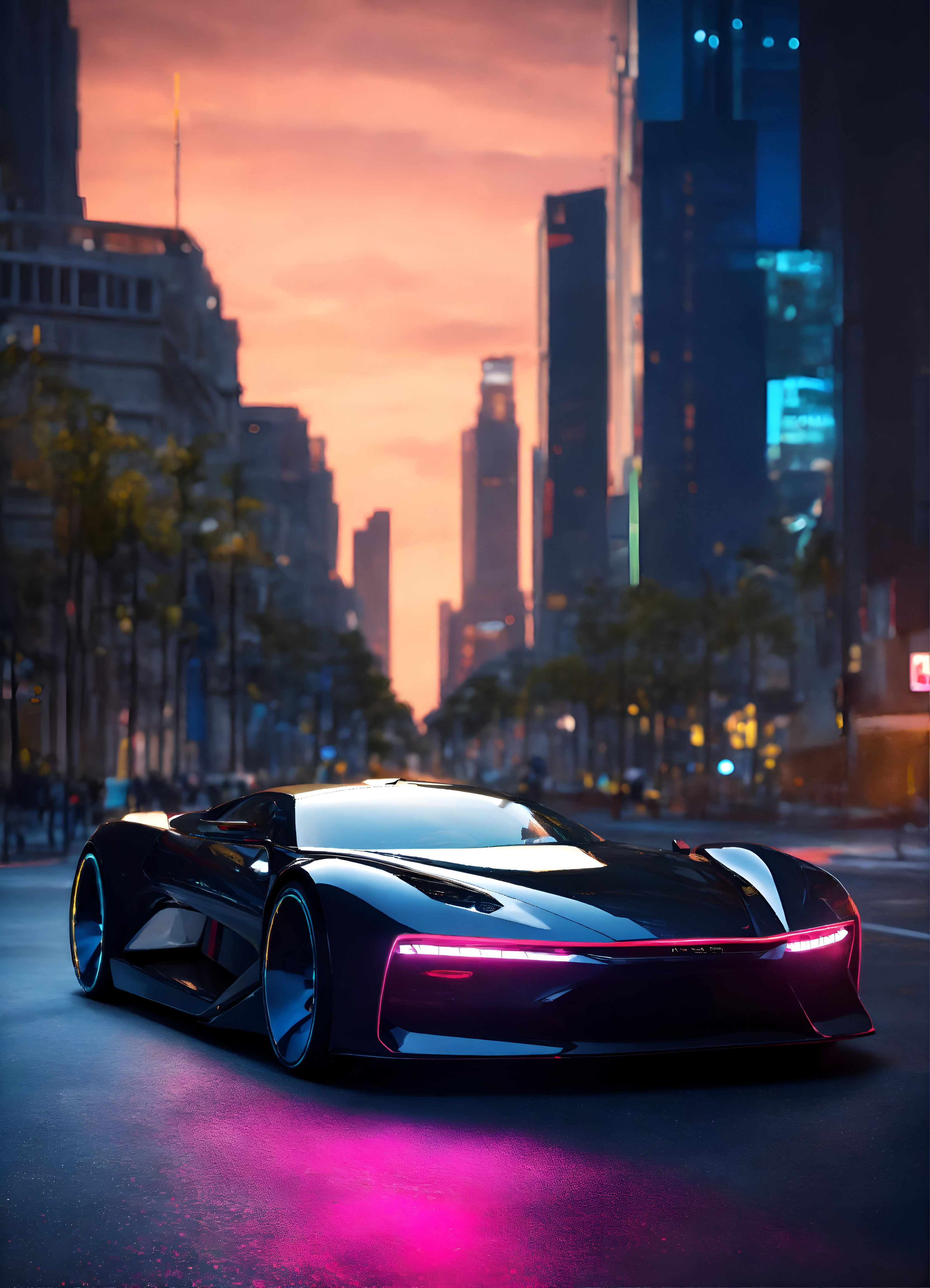 Mobile Phone Wallpaper Black Car