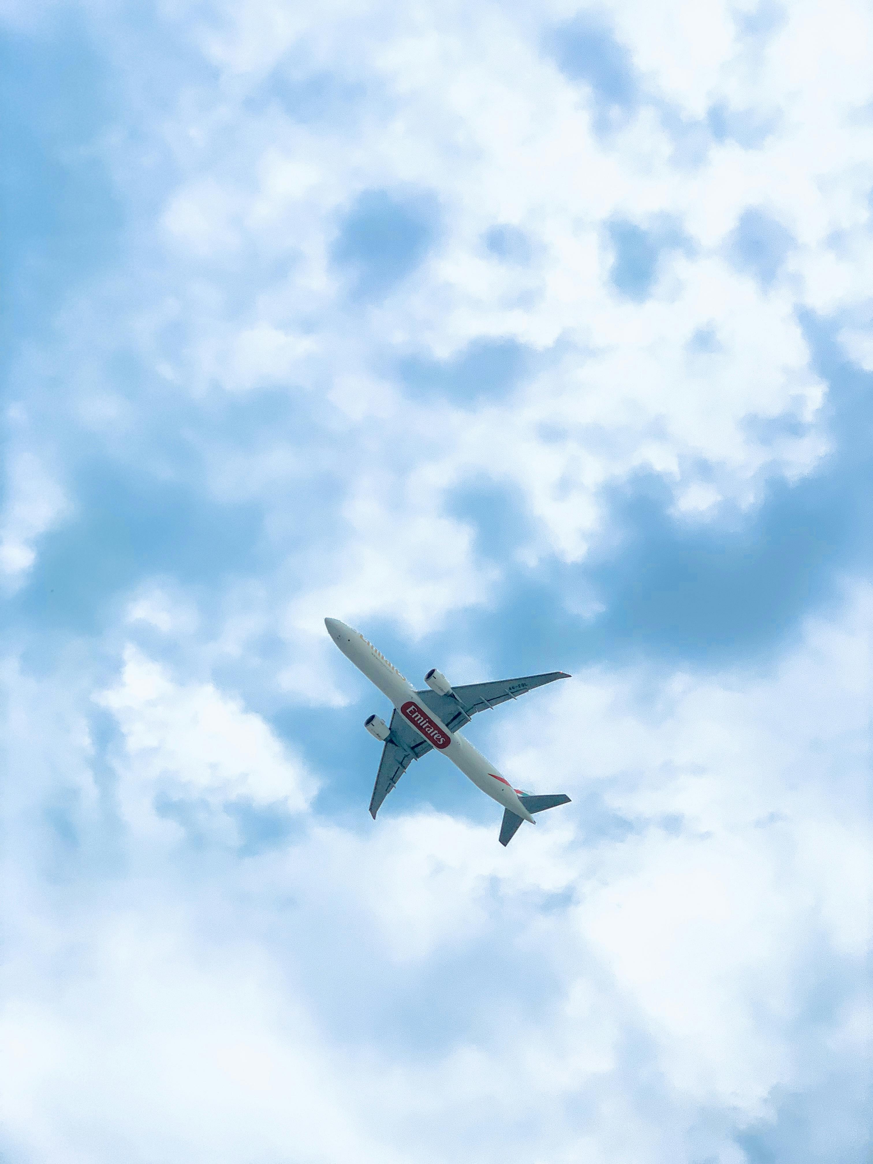 Airplane Flying on Sky · Free
