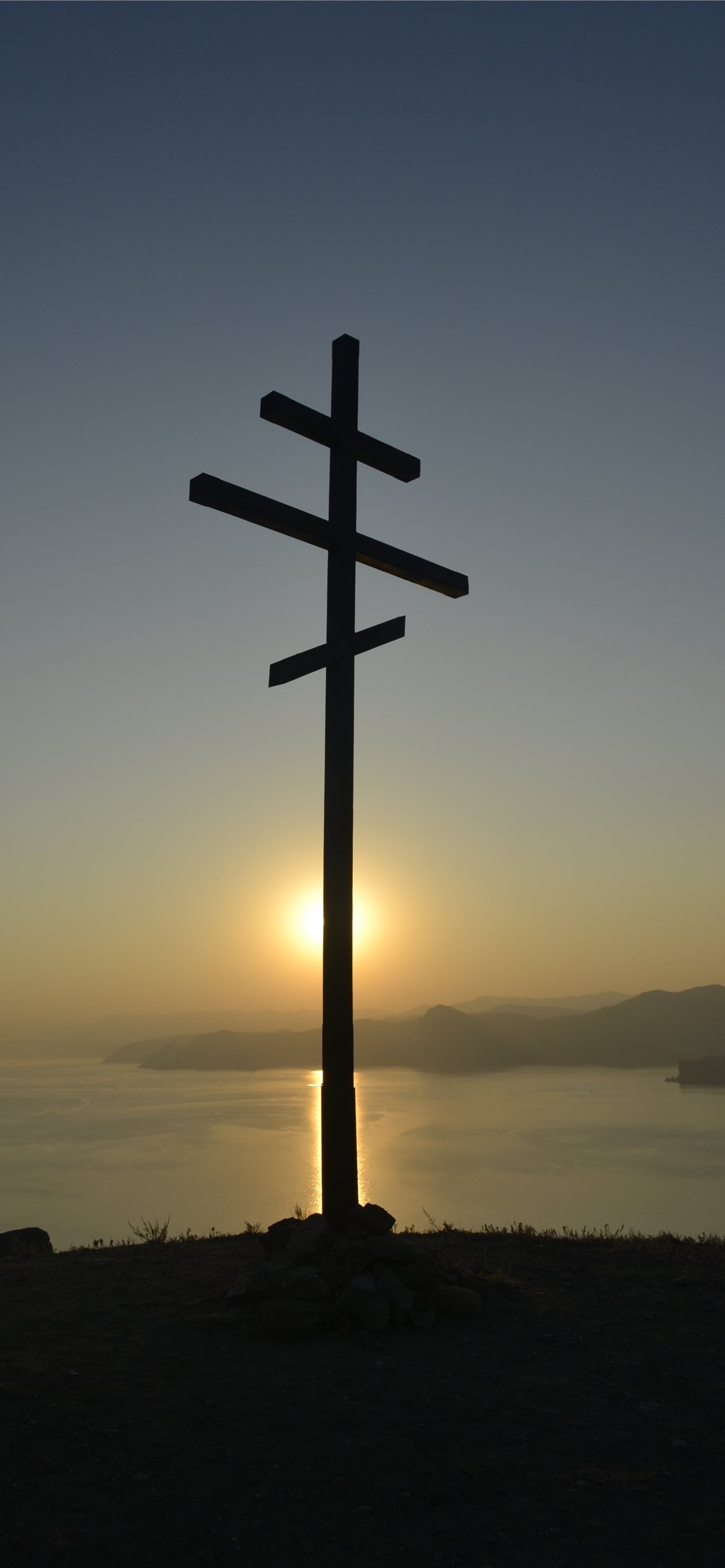 Christian cross iPhone HD Wallpaper