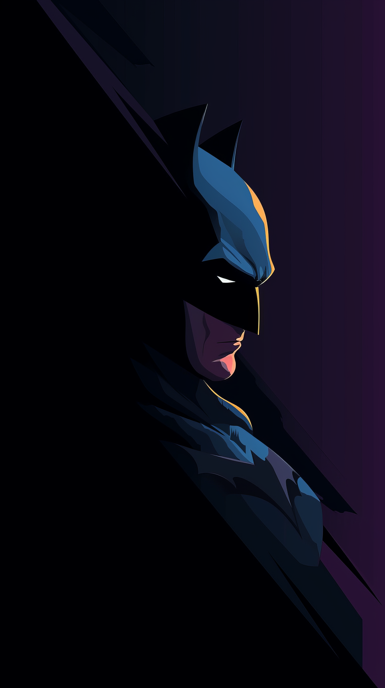 Batman Minimalist Silhouette